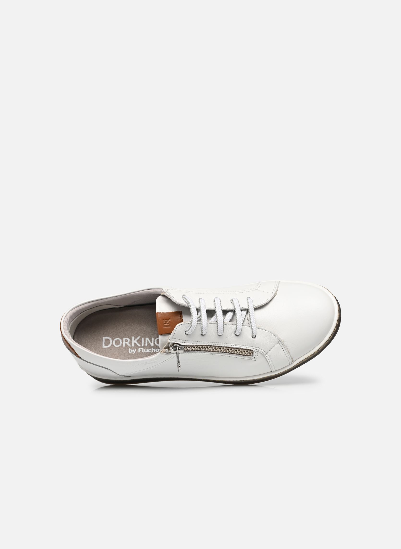 Baskets basses KAREN D8225 femme blanc Dorking Baskets basses KAREN D8225 femme blanc SUGAR+SUGAR BLANCO + COGNAC