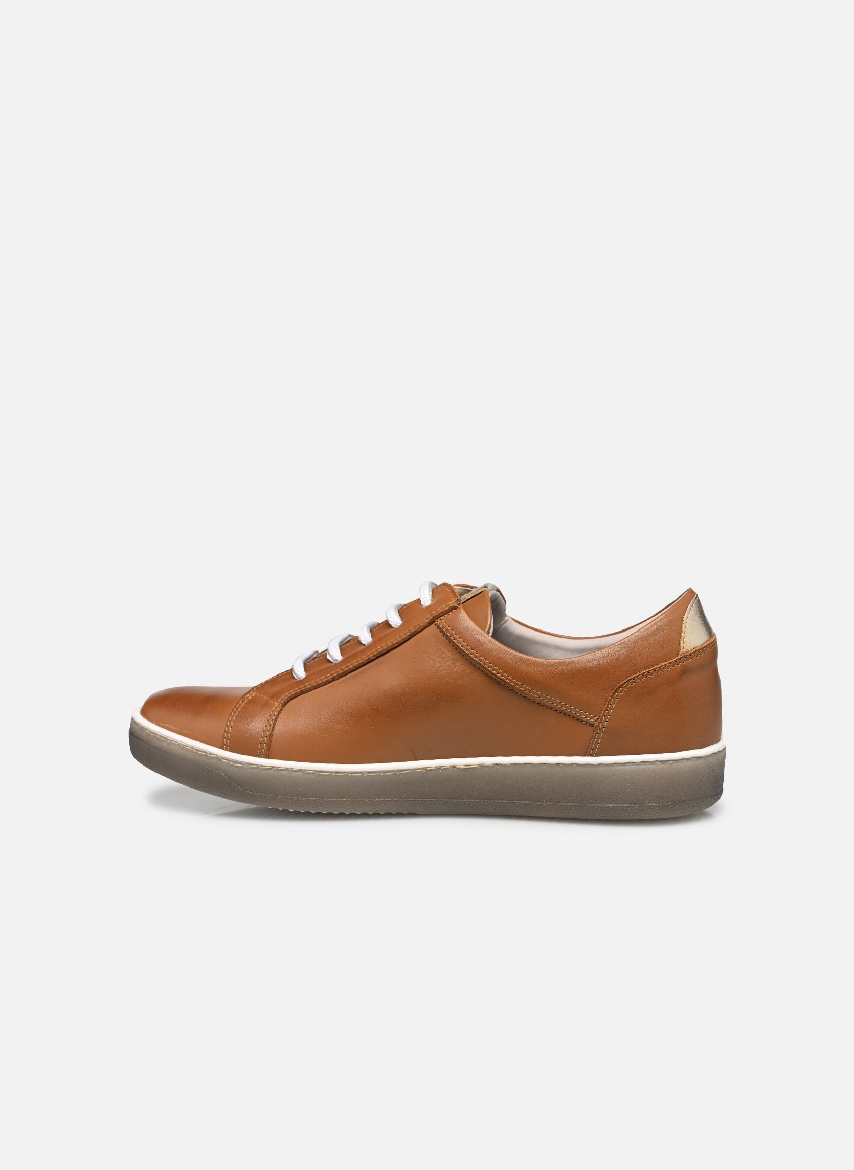Sneakers basse KAREN D8225 donna marrone Dorking Sneakers basse KAREN D8225 donna marrone SUGAR+LAMINADO CONAC + PLATINO