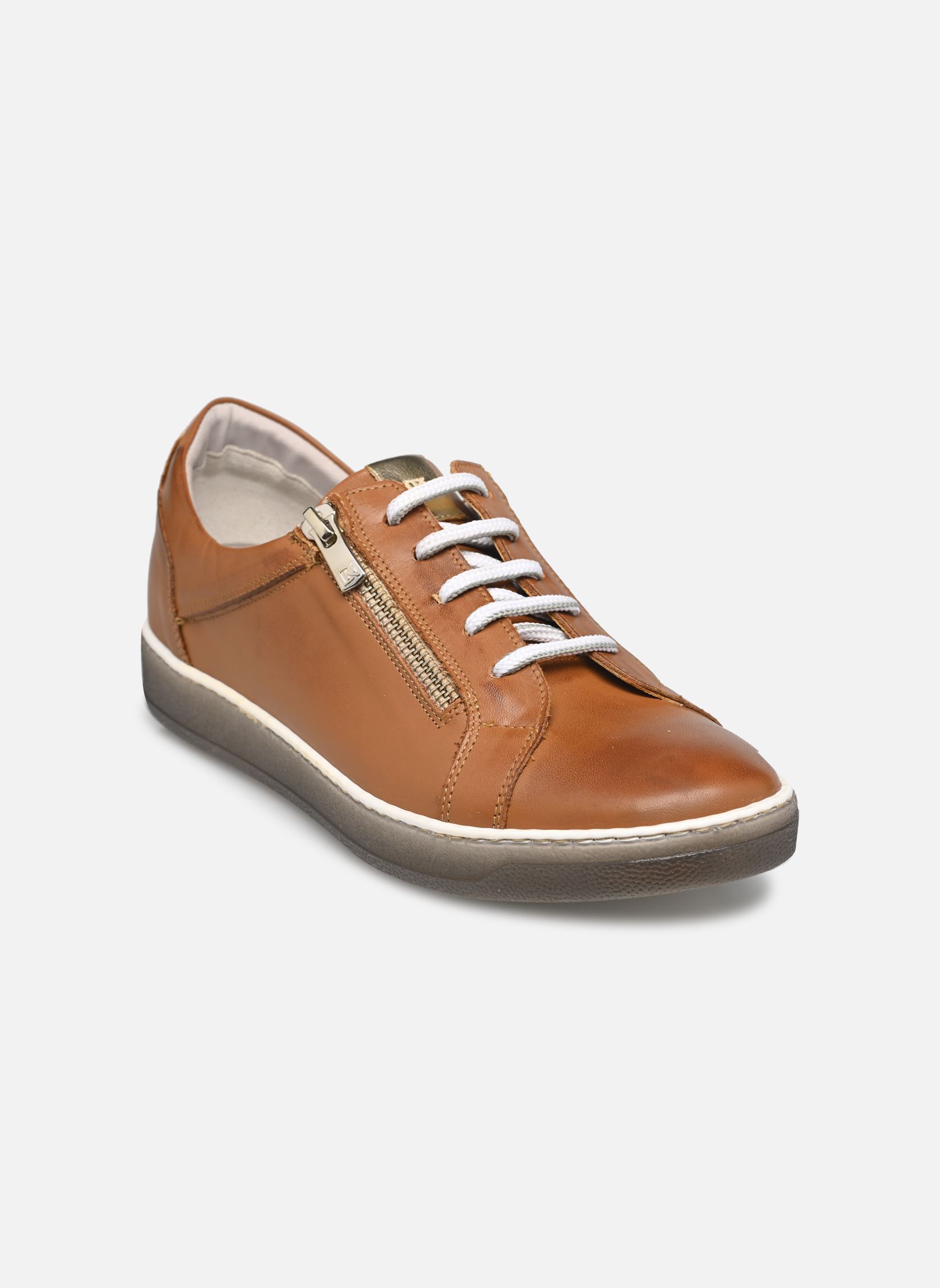 Sneakers basse KAREN D8225 donna marrone Dorking Sneakers basse KAREN D8225 donna marrone SUGAR+LAMINADO CONAC + PLATINO