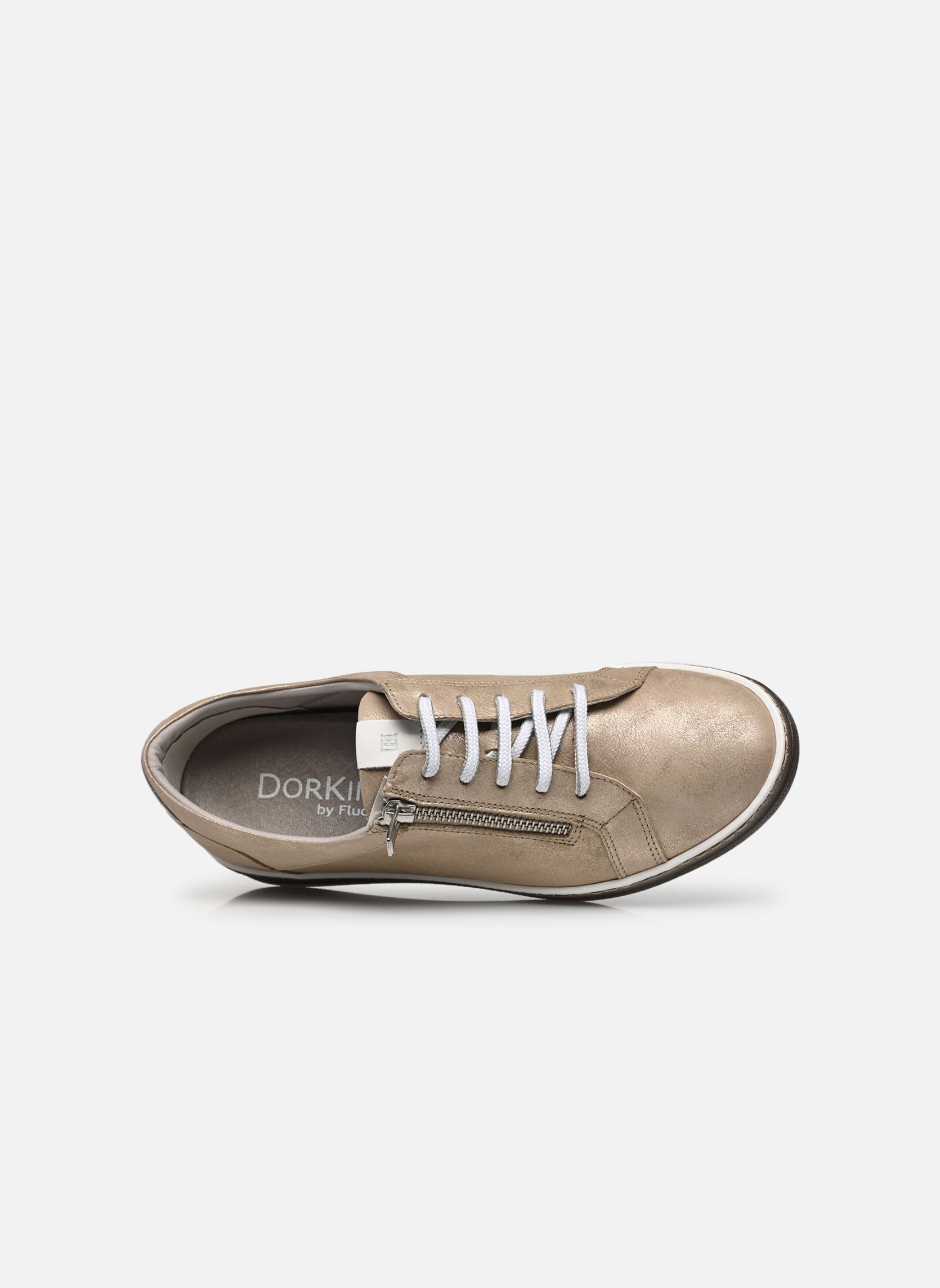 Lage sneakers KAREN D8225 dames goud en brons Dorking Lage sneakers KAREN D8225 dames goud en brons LAGUNA+SUGAR PLATINO + BIANCO