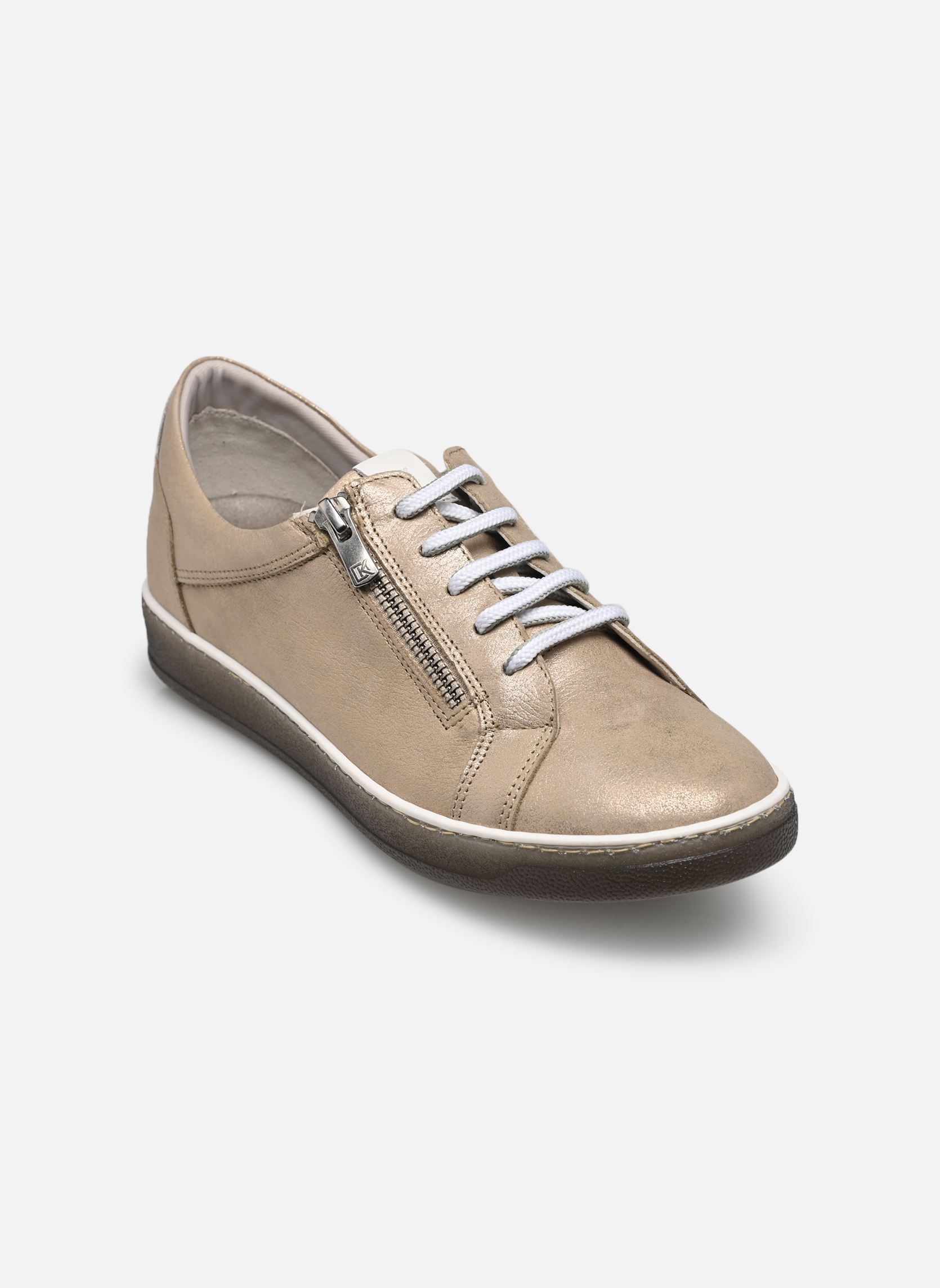 Lage sneakers KAREN D8225 dames goud en brons Dorking Lage sneakers KAREN D8225 dames goud en brons LAGUNA+SUGAR PLATINO + BIANCO