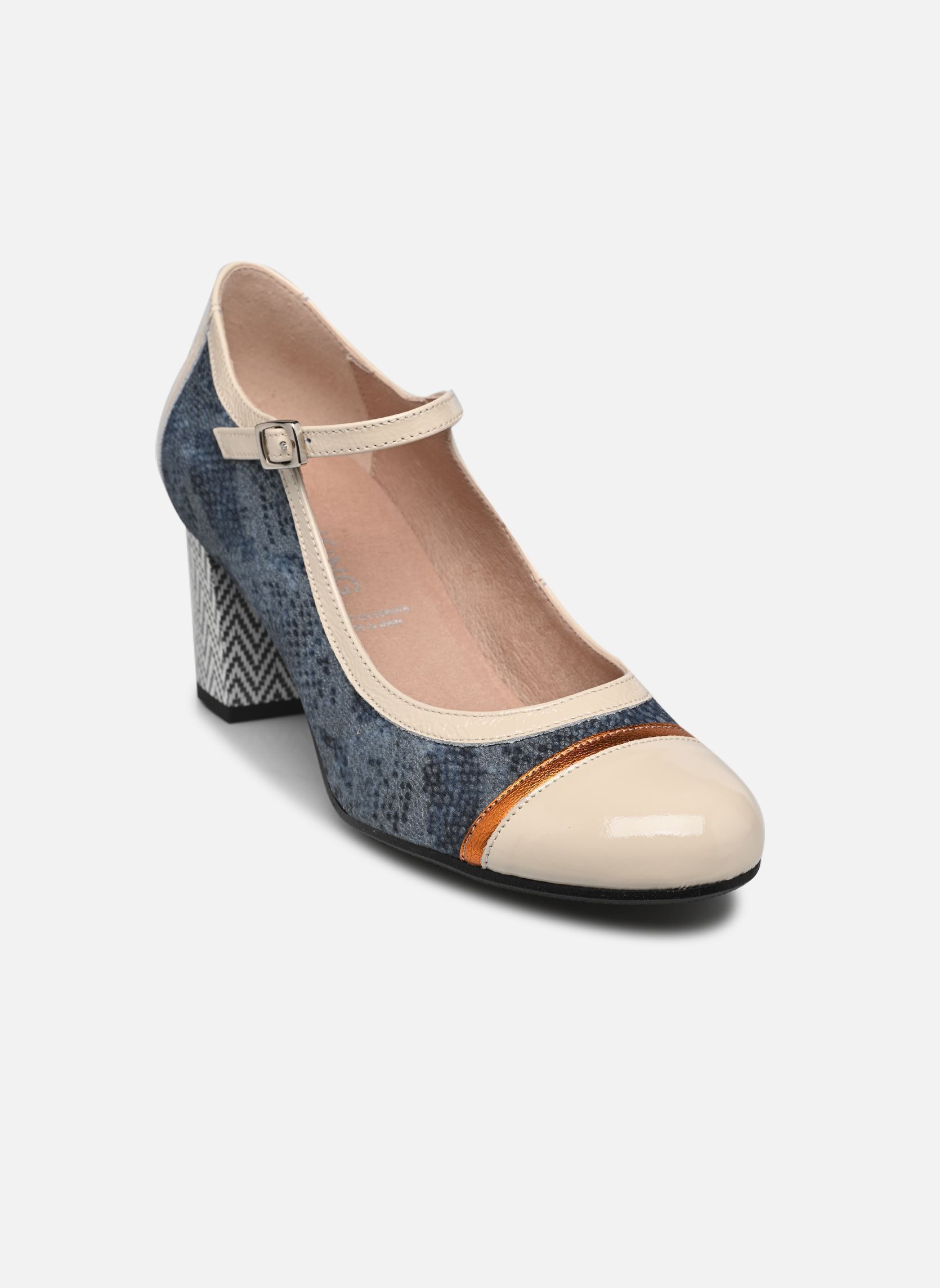 Décolleté con cinturino RODIN D9092 donna blu Dorking Décolleté con cinturino RODIN D9092 donna blu YIBUT+NAPLA+LAMIN NAVY + HIELO