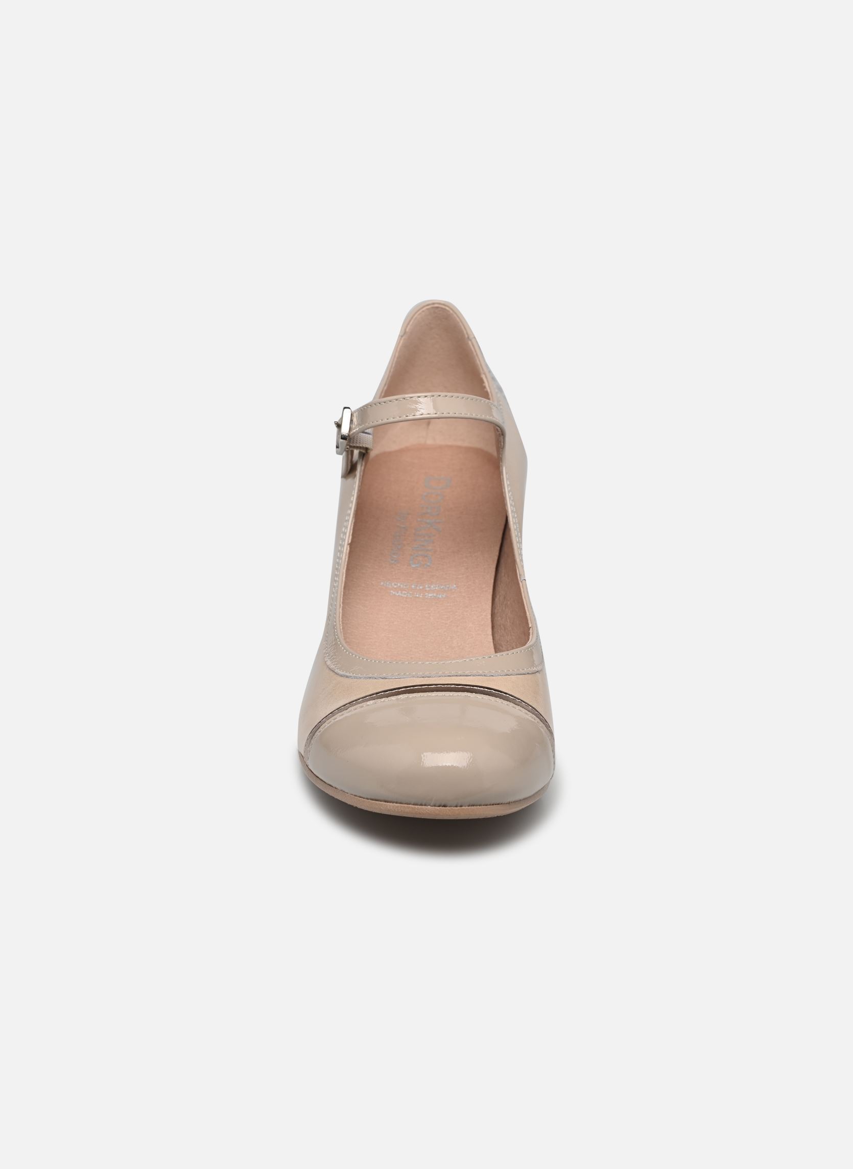 Slingback pumps RODIN D9092 dames beige Dorking Slingback pumps RODIN D9092 dames beige KROKA+NAPLA+LAMIN RAW + PIEDRA