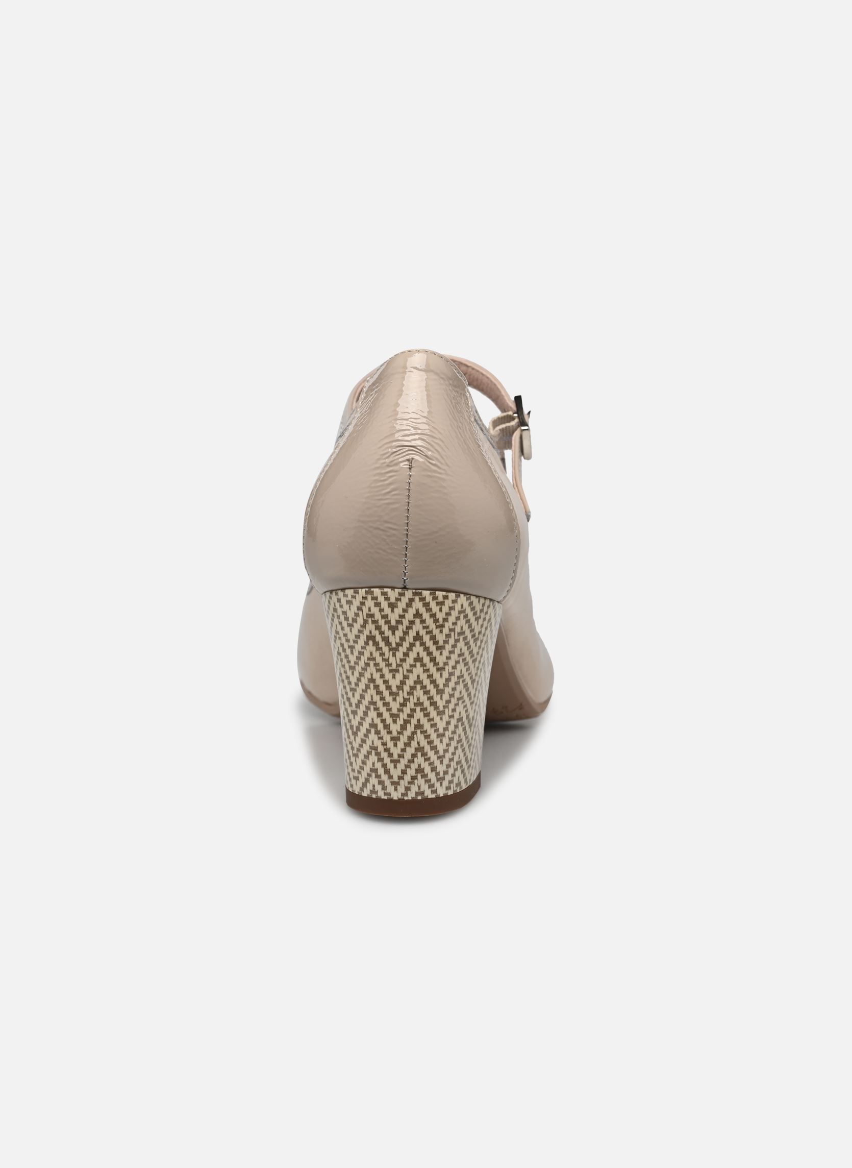 Slingback pumps RODIN D9092 dames beige Dorking Slingback pumps RODIN D9092 dames beige KROKA+NAPLA+LAMIN RAW + PIEDRA