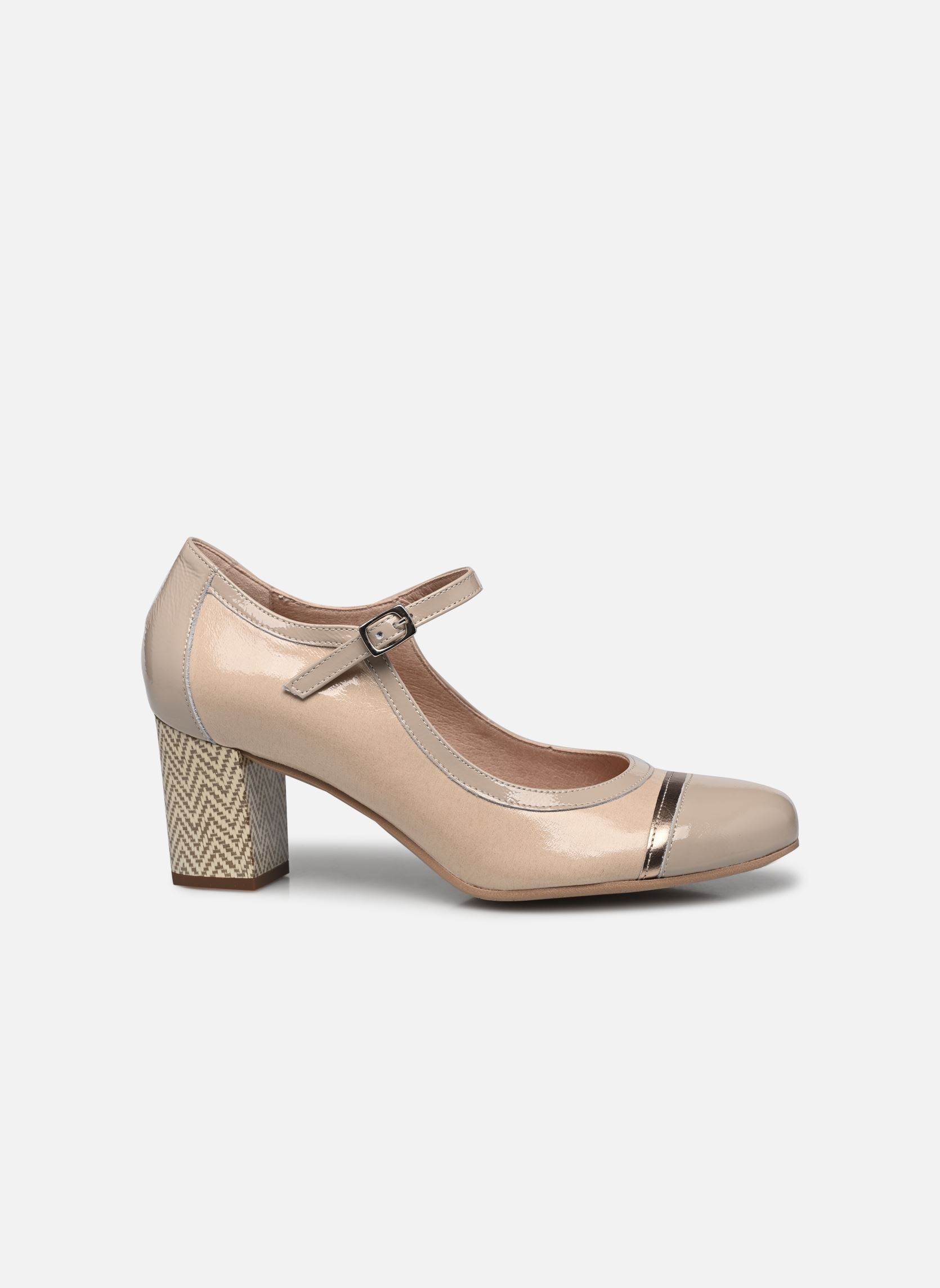 Slingback pumps RODIN D9092 dames beige Dorking Slingback pumps RODIN D9092 dames beige KROKA+NAPLA+LAMIN RAW + PIEDRA