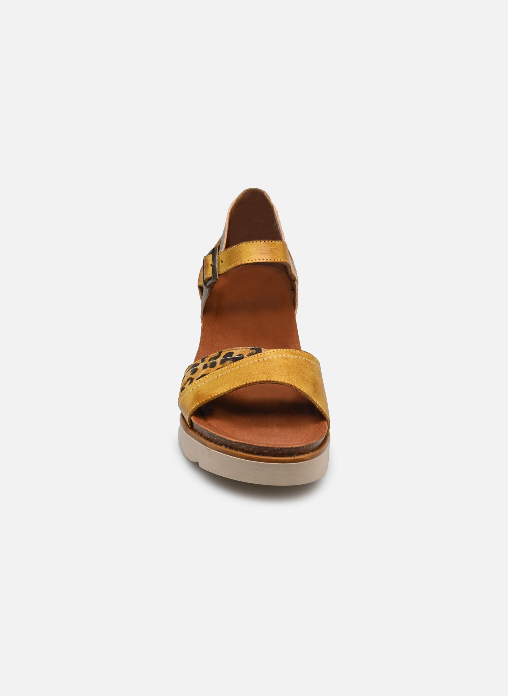 Sandales compensées et plateformes Agnes D8785 NEW femme jaune Dorking Sandales compensées et plateformes Agnes D8785 NEW femme jaune TEXAS AMARILLO