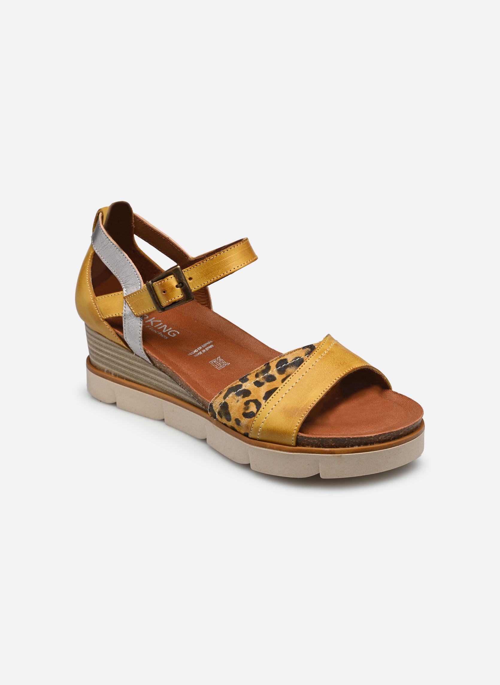 Sandales compensées et plateformes Agnes D8785 NEW femme jaune Dorking Sandales compensées et plateformes Agnes D8785 NEW femme jaune TEXAS AMARILLO