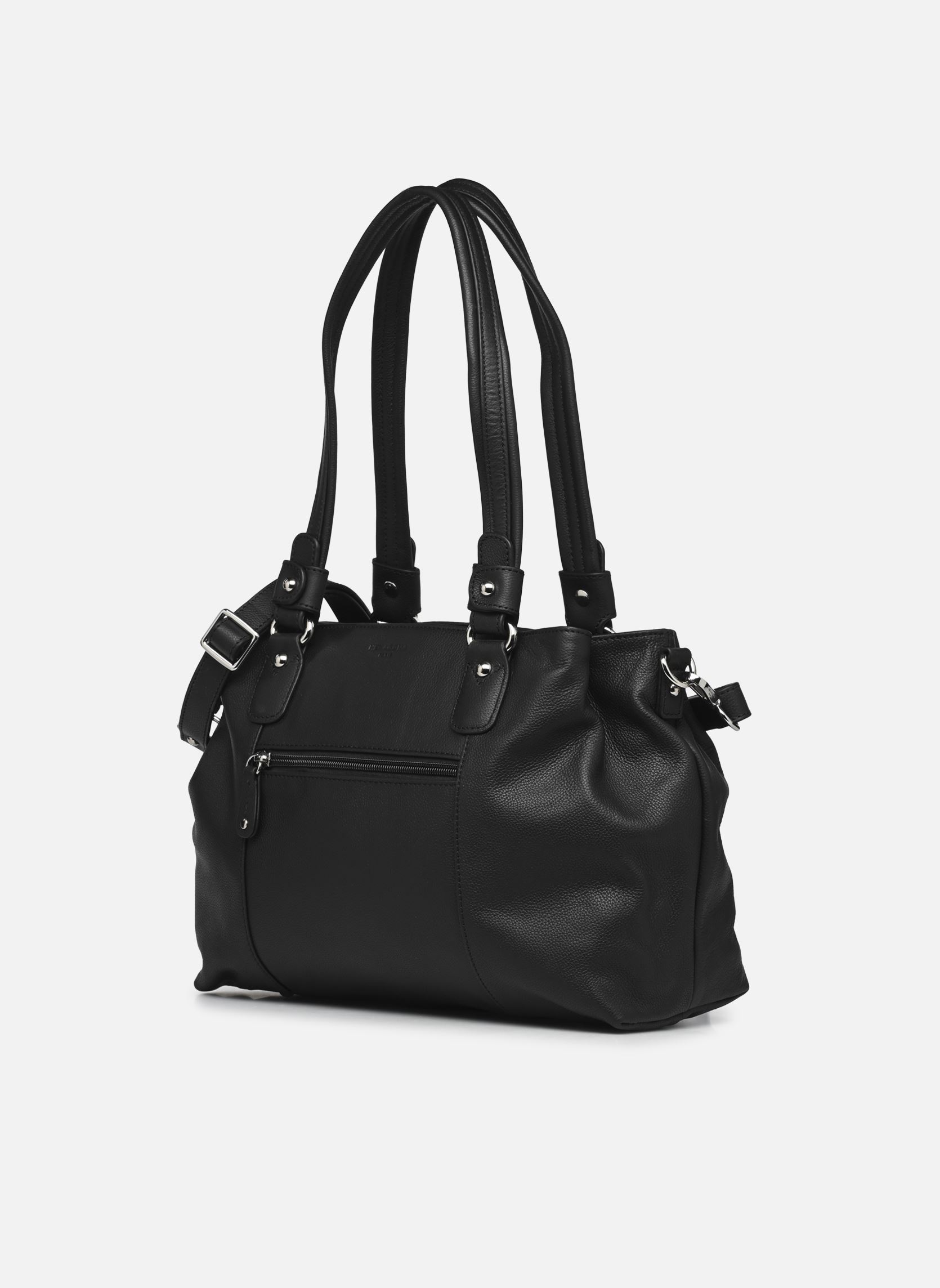 Sac Bandoulière En Cuir PU Pour Femme - Grand Fourre-tout Noir Matelassé, Bretelle Détachable (Neuf Avec étiquettes)