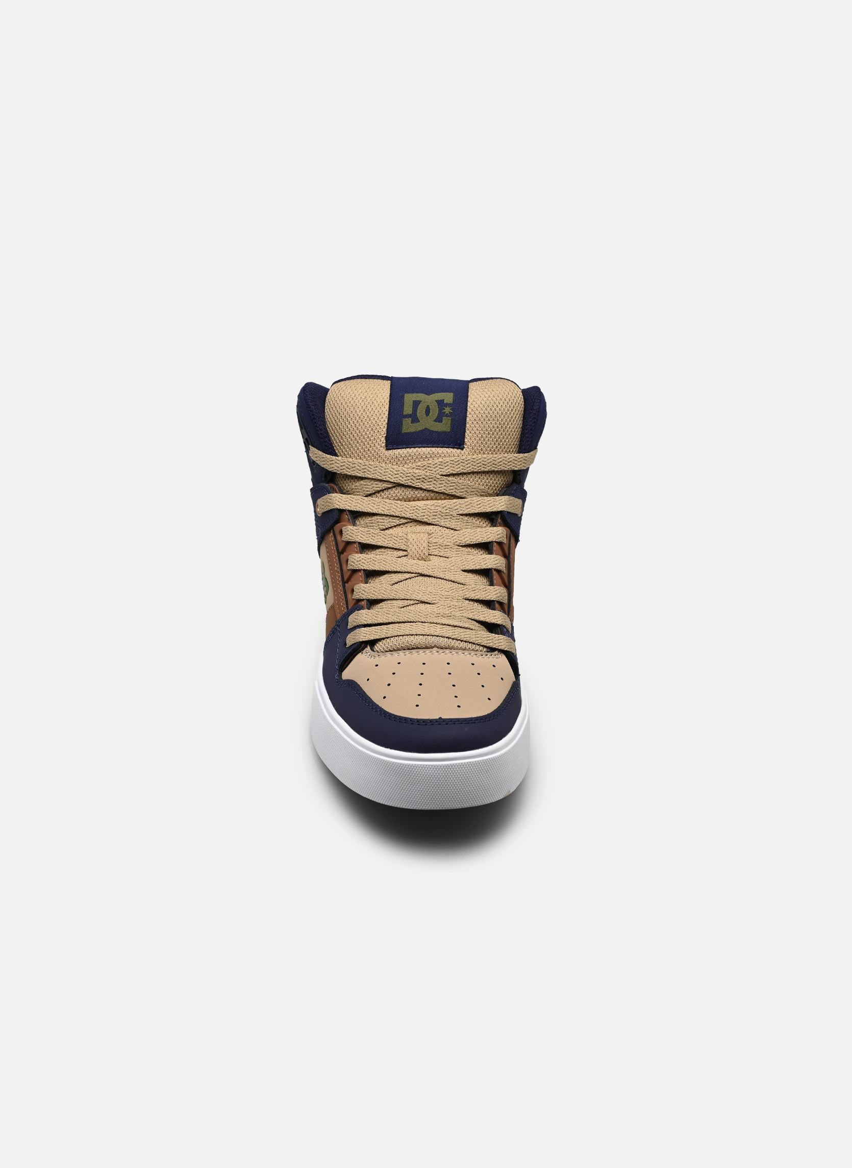 Knöchelhohe Sneaker PURE HIGH-TOP WC herren mehrfarbig DC Shoes Knöchelhohe Sneaker PURE HIGH-TOP WC herren mehrfarbig NAVY/BROWN/TAN