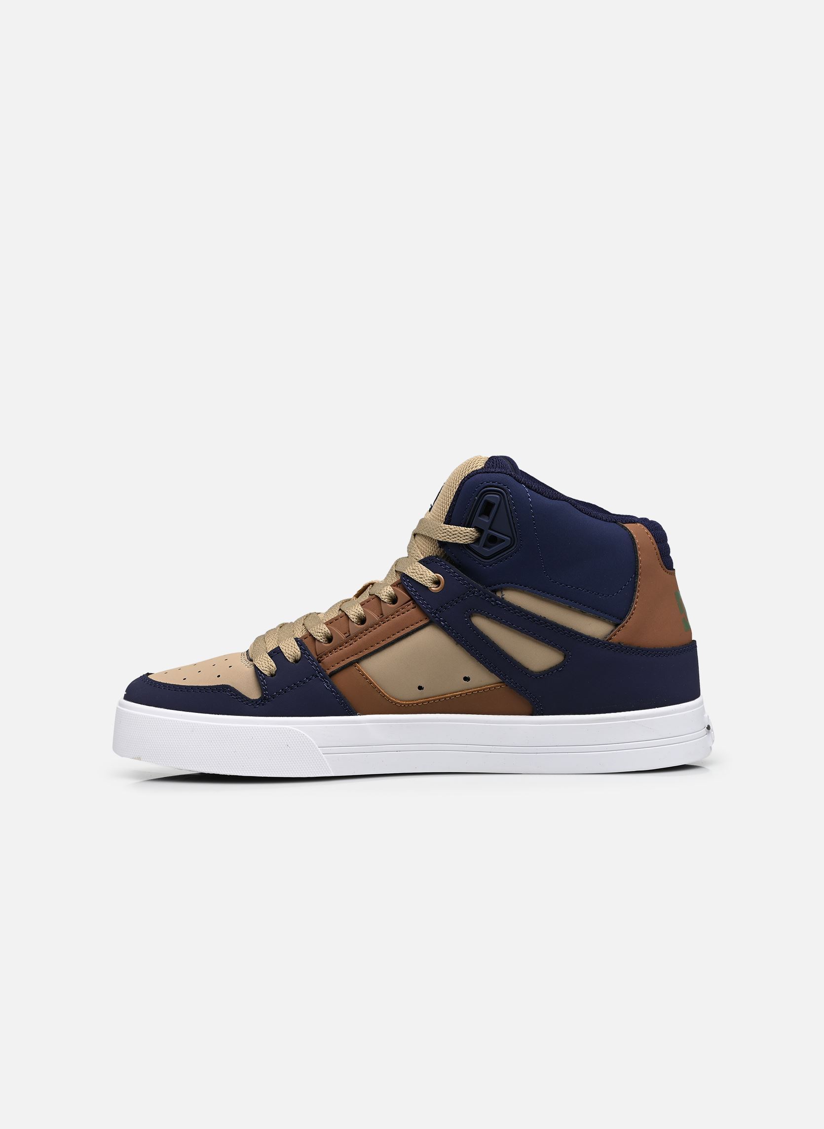 Knöchelhohe Sneaker PURE HIGH-TOP WC herren mehrfarbig DC Shoes Knöchelhohe Sneaker PURE HIGH-TOP WC herren mehrfarbig NAVY/BROWN/TAN