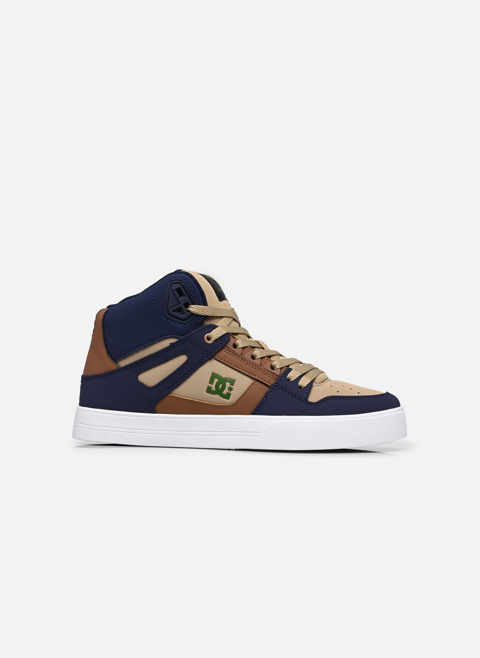 Knöchelhohe Sneaker PURE HIGH-TOP WC herren mehrfarbig DC Shoes Knöchelhohe Sneaker PURE HIGH-TOP WC herren mehrfarbig NAVY/BROWN/TAN