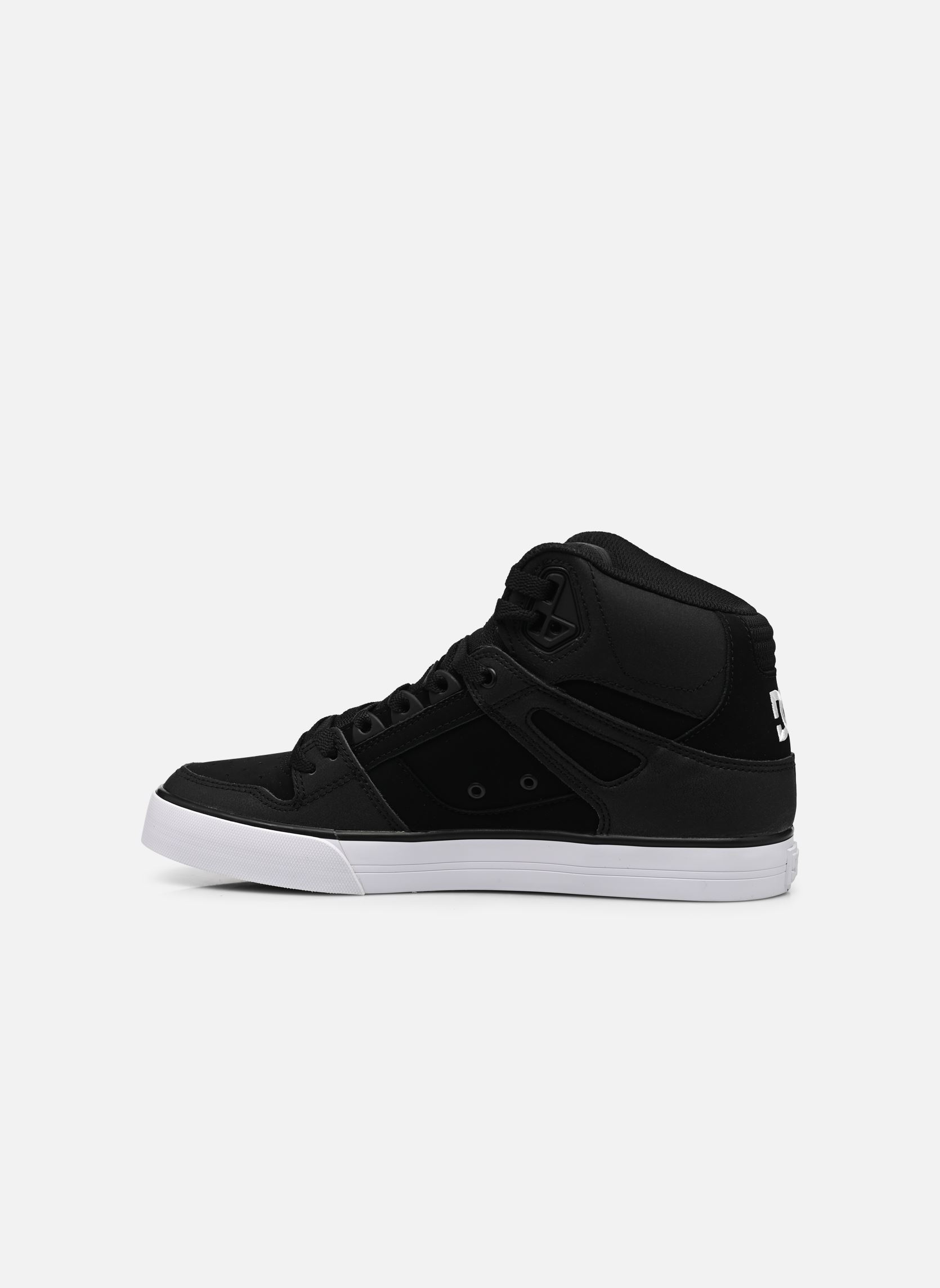 Baskets montantes PURE HIGH-TOP WC homme noir DC Shoes Baskets montantes PURE HIGH-TOP WC homme noir BLACK/BLACK/WHITE