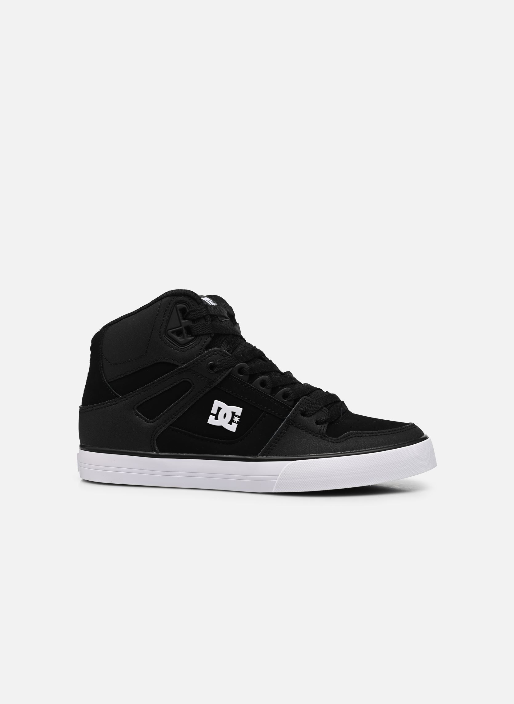 Baskets montantes PURE HIGH-TOP WC homme noir DC Shoes Baskets montantes PURE HIGH-TOP WC homme noir BLACK/BLACK/WHITE
