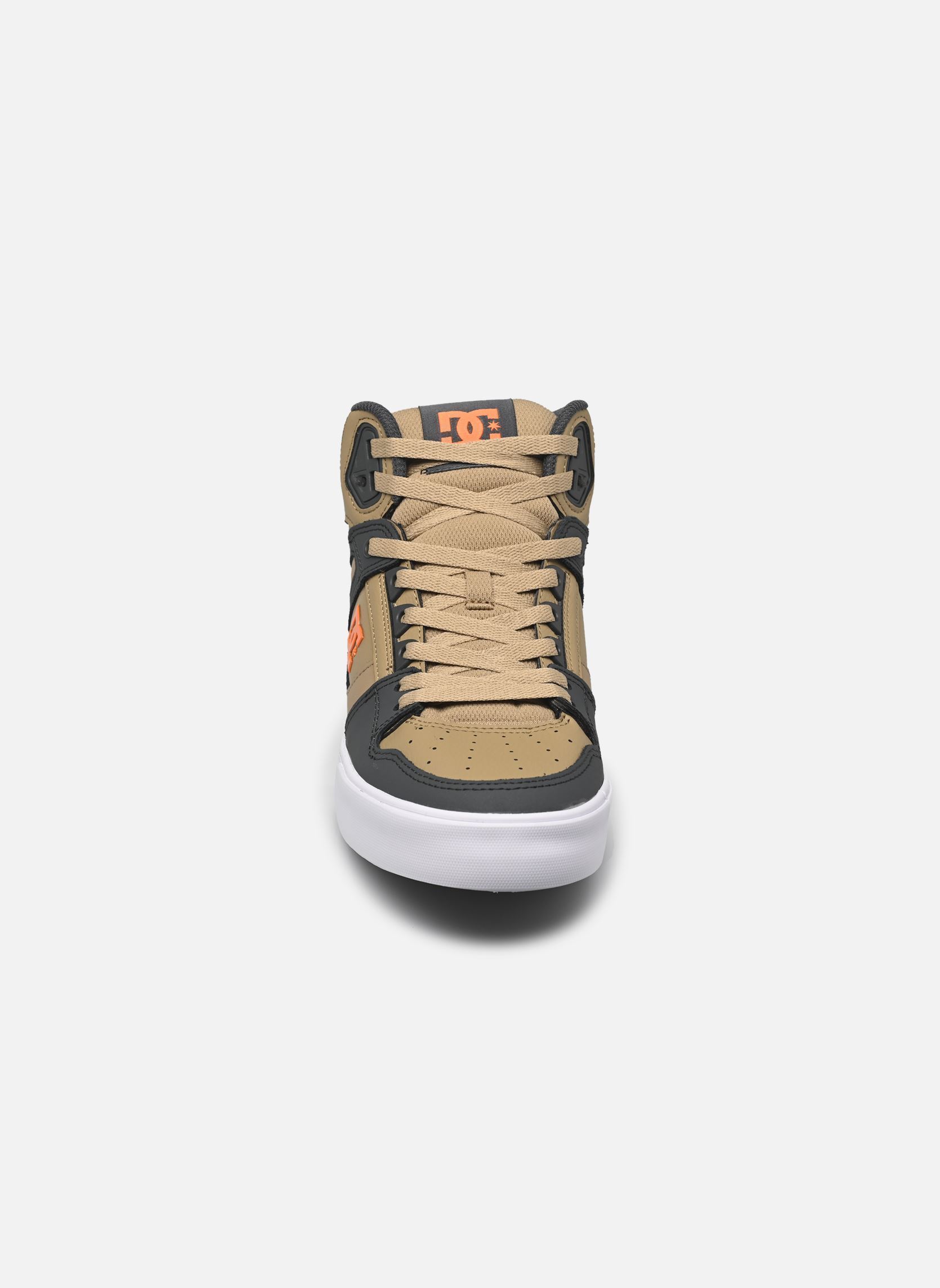 Baskets montantes PURE HIGH-TOP WC homme beige DC Shoes Baskets montantes PURE HIGH-TOP WC homme beige GREY/TAN/ORANGE