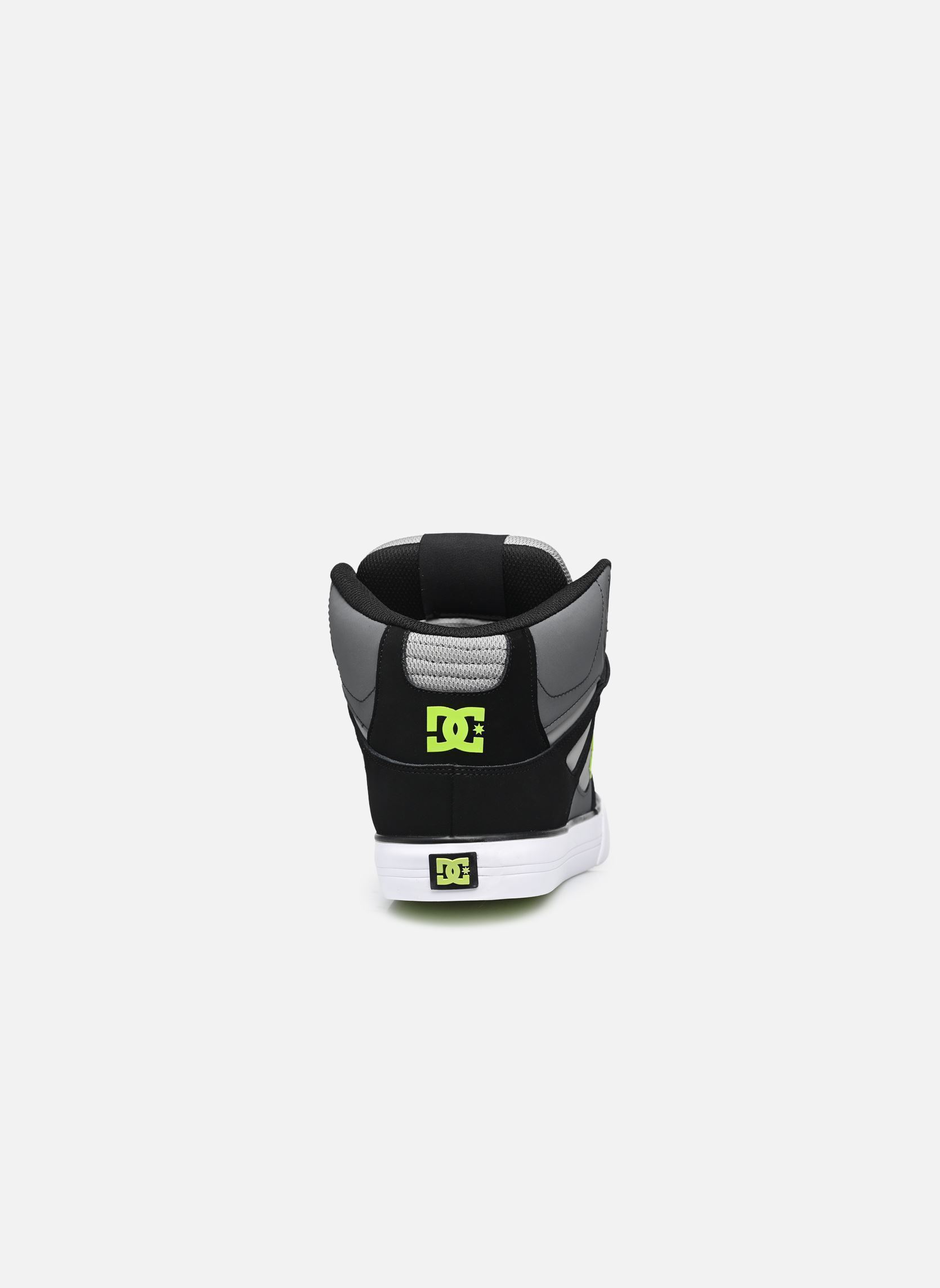 Baskets montantes PURE HIGH-TOP WC homme gris DC Shoes Baskets montantes PURE HIGH-TOP WC homme gris BLACK/LIME
