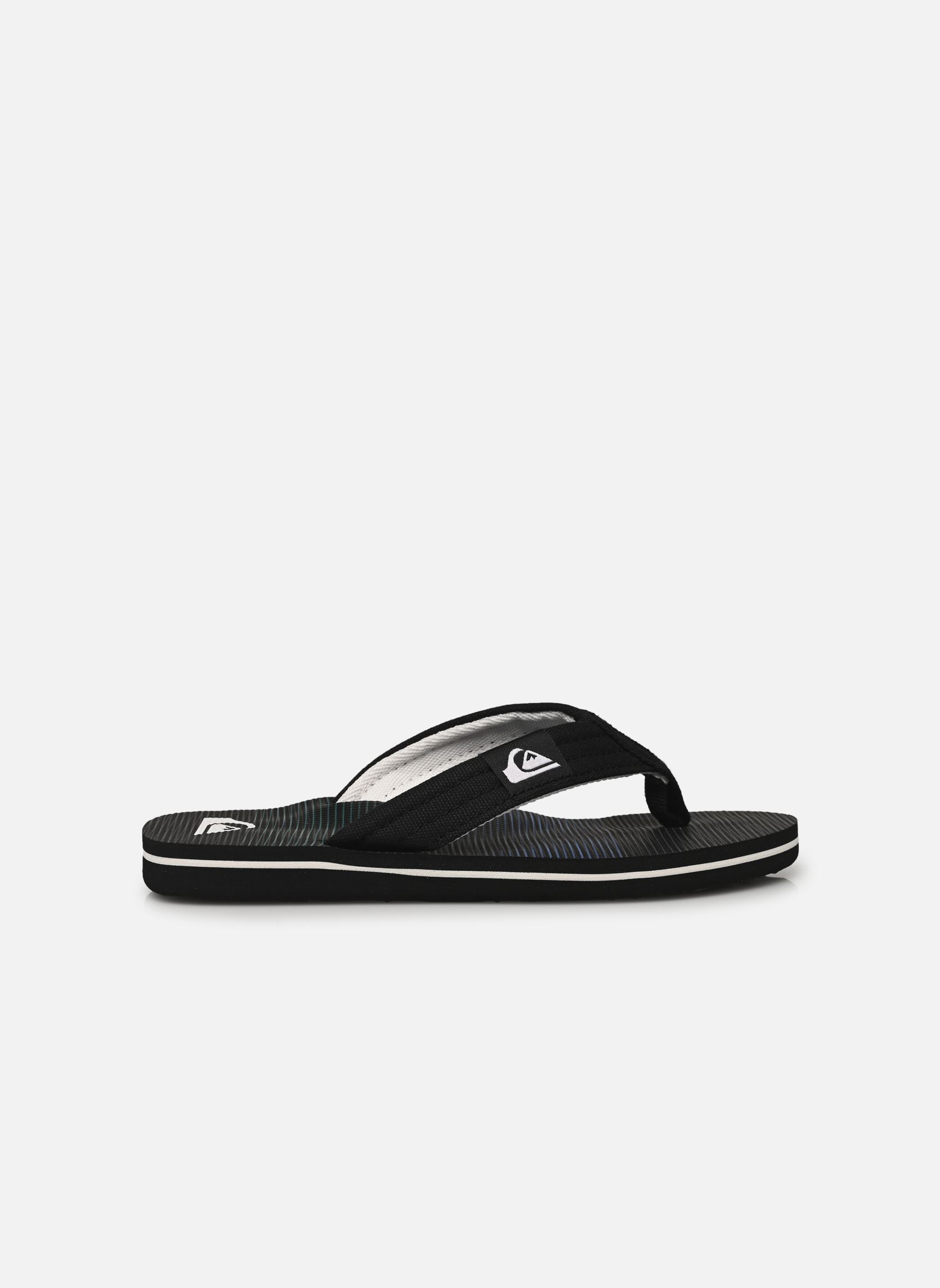 Tongs MOLOKAI LAYBACK II YOUTH garçon noir Quiksilver Tongs MOLOKAI LAYBACK II YOUTH garçon noir BLACK CONNECT