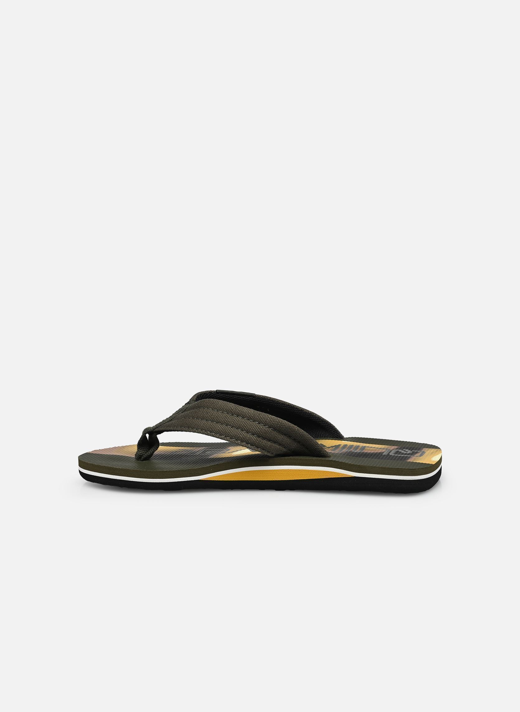 Tongs MOLOKAI LAYBACK II YOUTH garçon vert Quiksilver Tongs MOLOKAI LAYBACK II YOUTH garçon vert Grape Leaf Holmes
