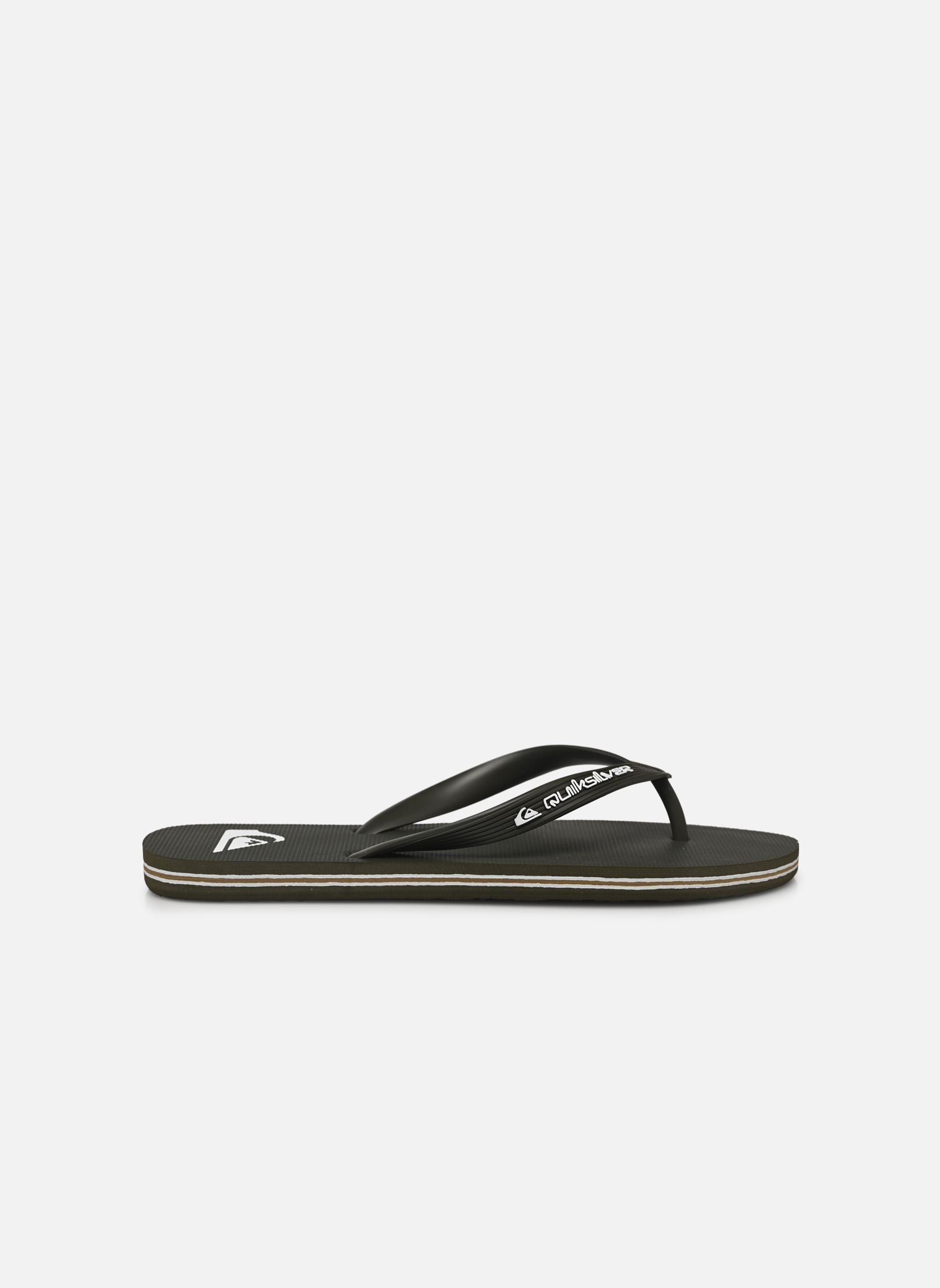 Tongs MOLOKAI CORE homme vert Quiksilver Tongs MOLOKAI CORE homme vert khaki