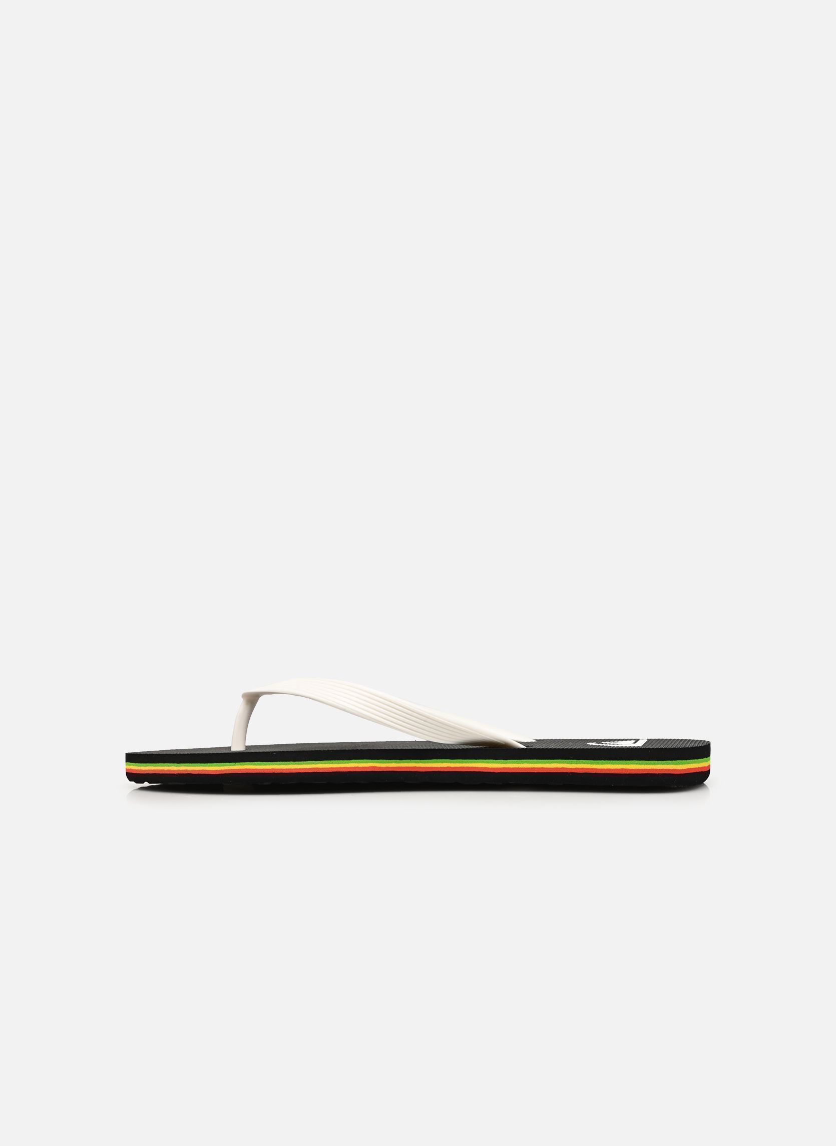 Slippers MOLOKAI CORE heren wit Quiksilver Slippers MOLOKAI CORE heren wit Black/Rasta