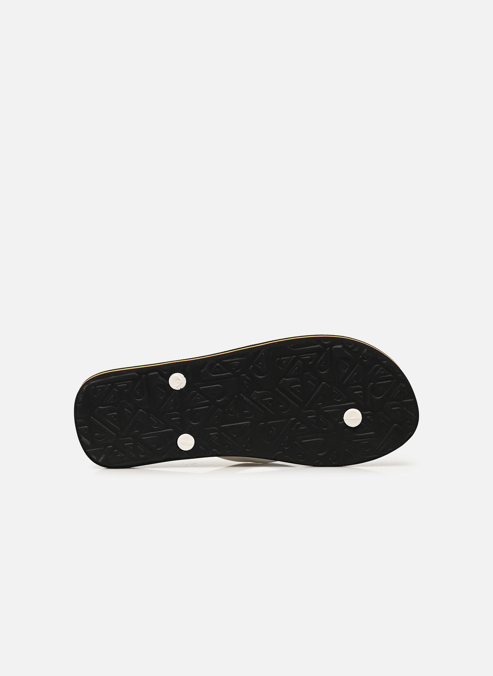 Slippers MOLOKAI CORE heren wit Quiksilver Slippers MOLOKAI CORE heren wit Black/Rasta