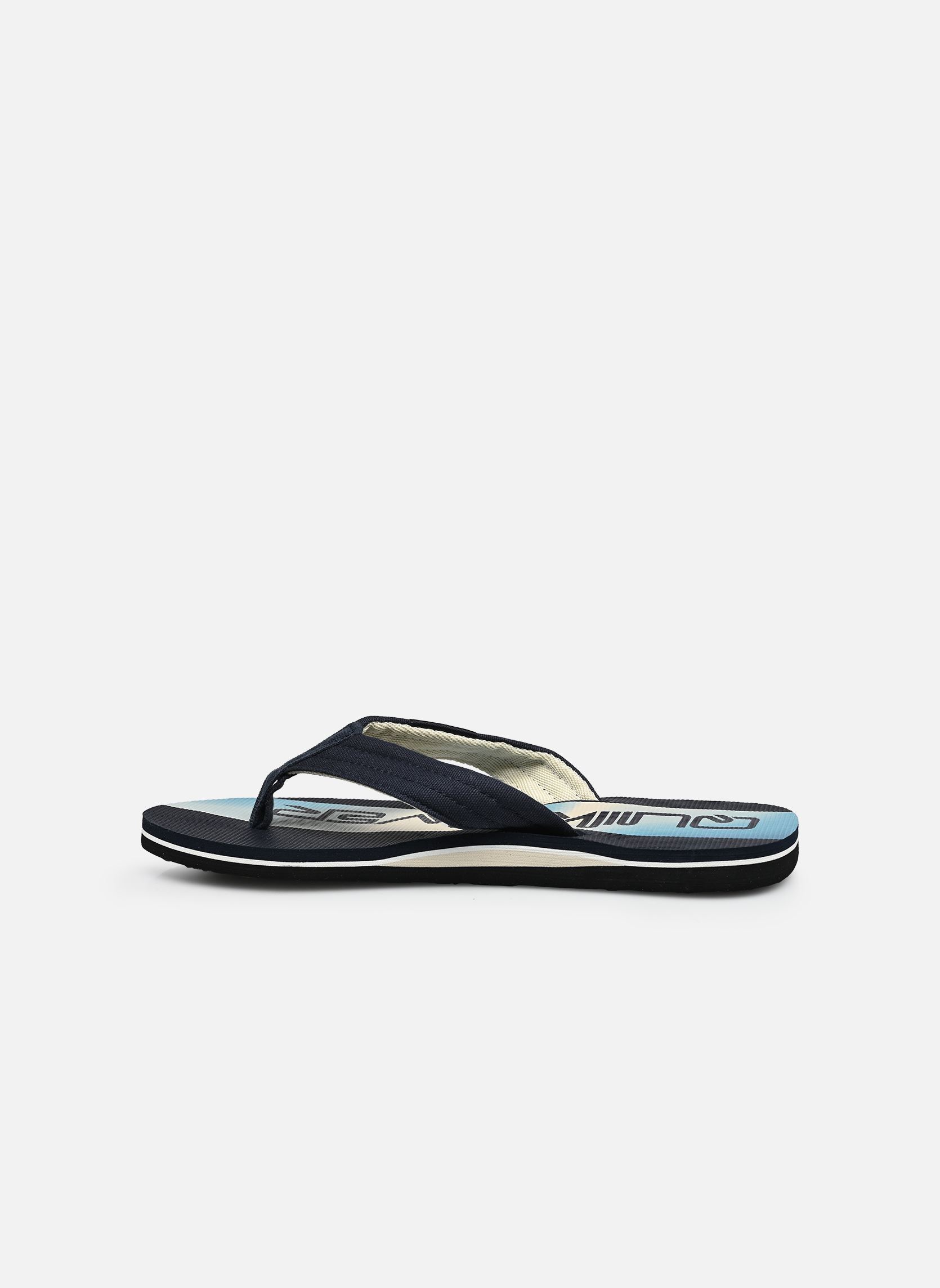 Tongs MOLOKAI LAYBACK II homme bleu Quiksilver Tongs MOLOKAI LAYBACK II homme bleu AQUA HOLMES