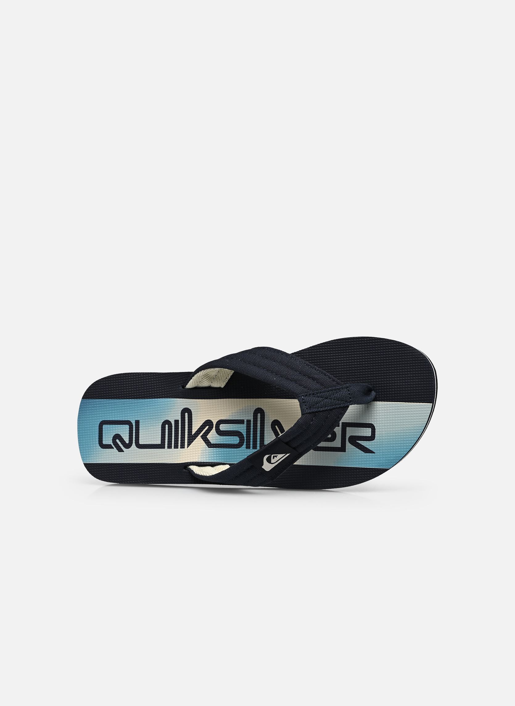 Tongs MOLOKAI LAYBACK II homme bleu Quiksilver Tongs MOLOKAI LAYBACK II homme bleu AQUA HOLMES