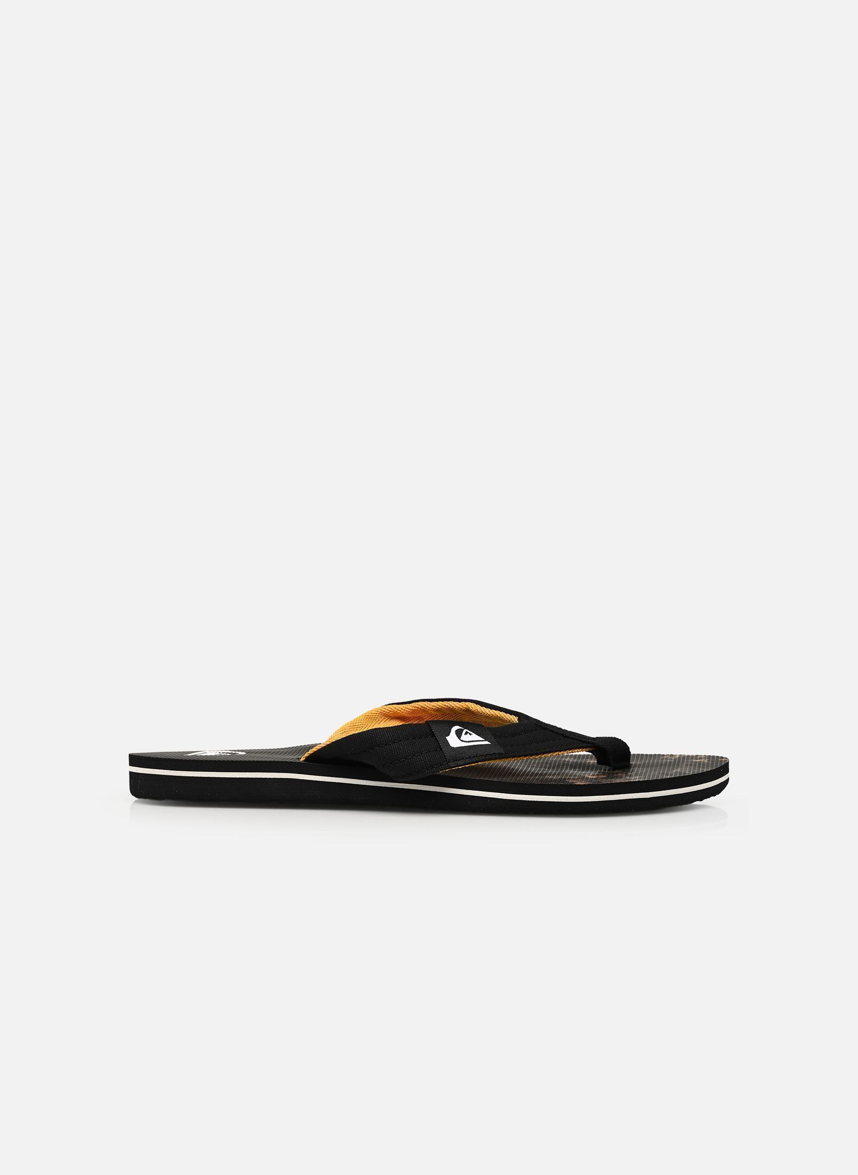 Slippers MOLOKAI LAYBACK II heren zwart Quiksilver Slippers MOLOKAI LAYBACK II heren zwart GRAP LEAF LIGHT REFLEXION