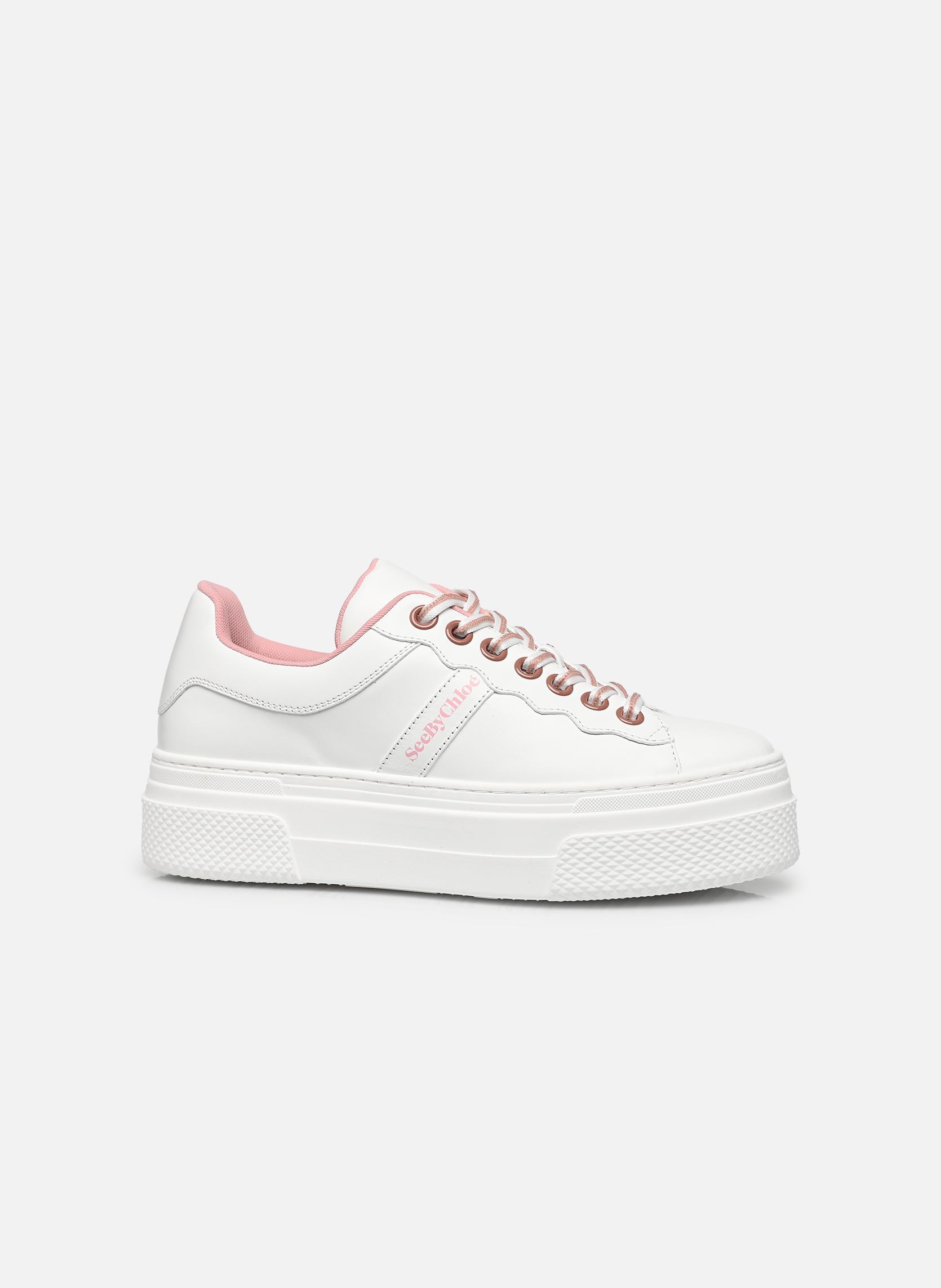Niedrige Sneaker Essie Sneakers damen weiß See by Chloé Niedrige Sneaker Essie Sneakers damen weiß WHITE WHITE