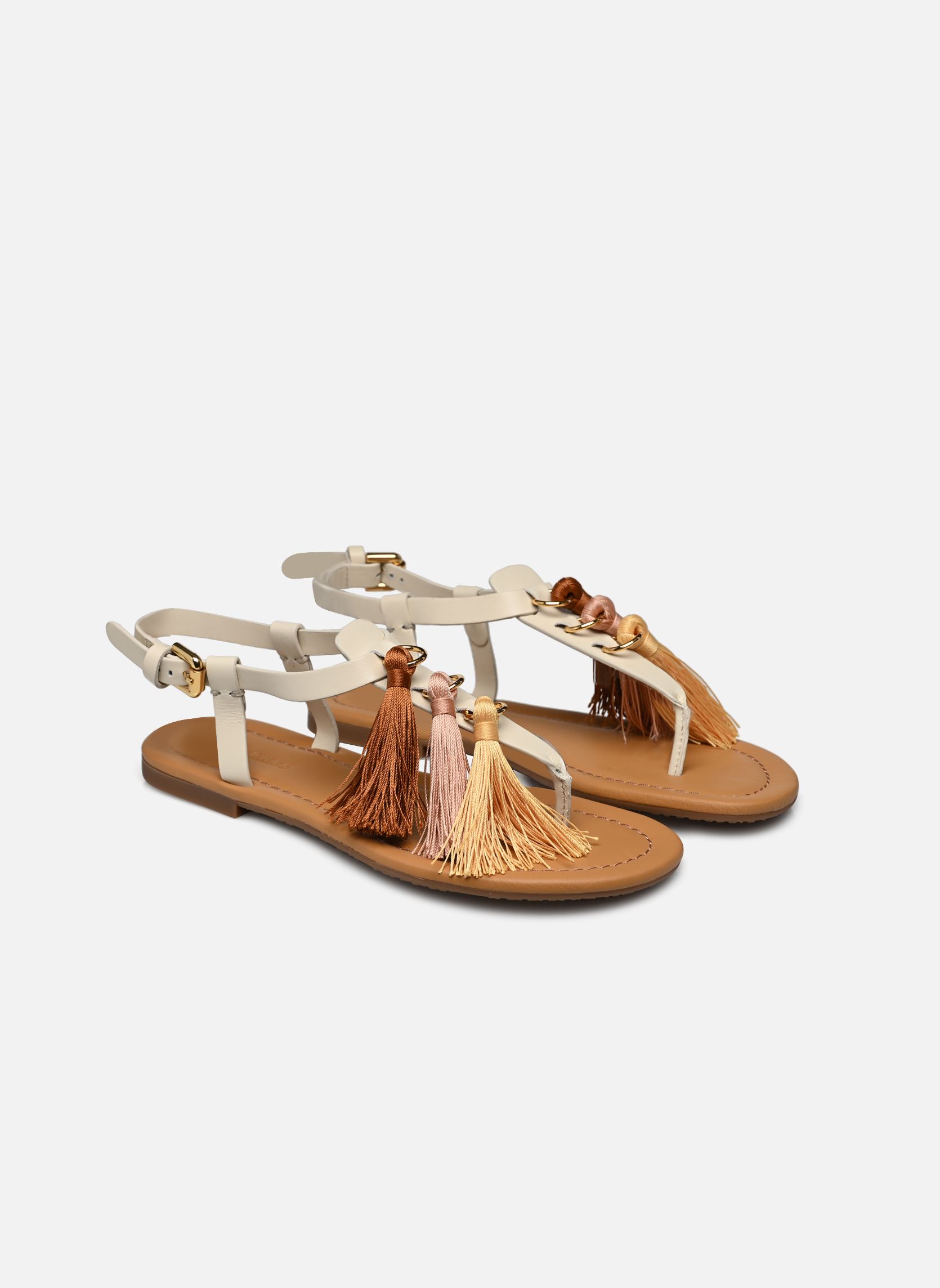 Sandales Kime femme blanc See by Chloé Sandales Kime femme blanc NATURAL