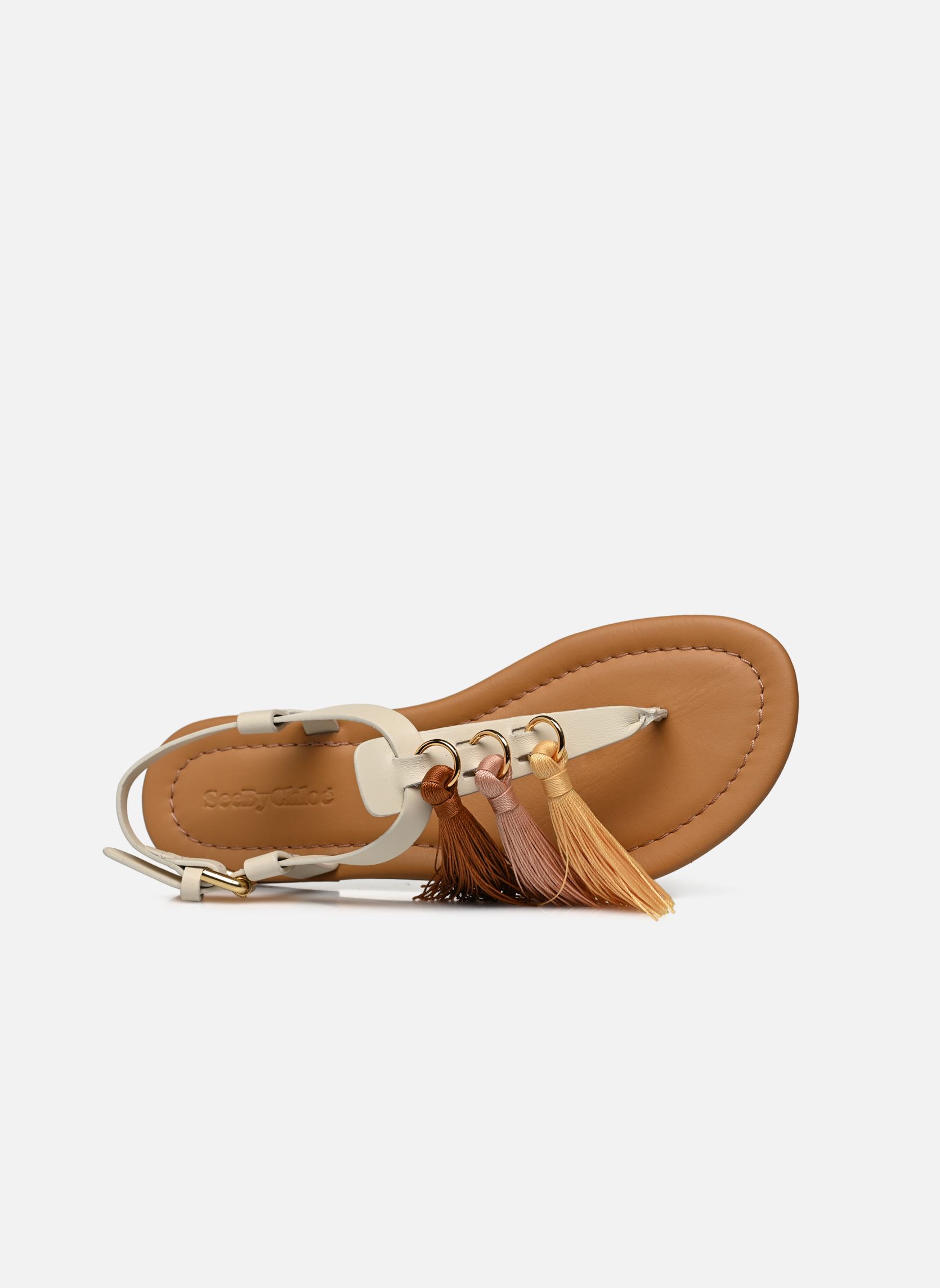 Sandales Kime femme blanc See by Chloé Sandales Kime femme blanc NATURAL