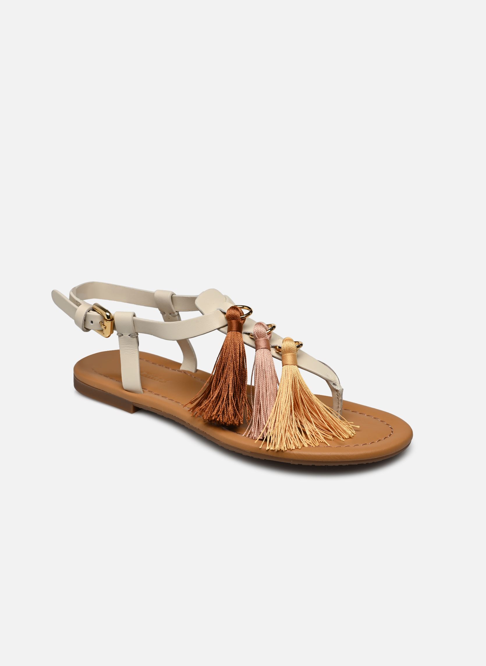 Sandales Kime femme blanc See by Chloé Sandales Kime femme blanc NATURAL