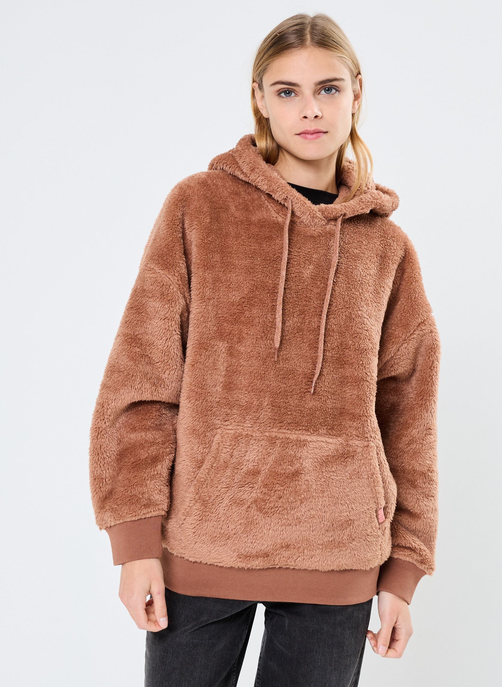 Vêtements UGG W LOYRA SHERPA HOODIE pour Accessoires - vue 2