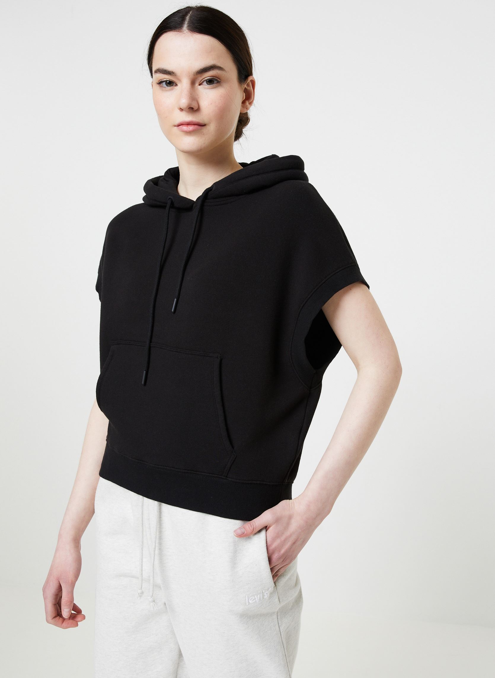 Vêtements UGG W JESSIKAH SLEEVELESS HOODIE pour Accessoires