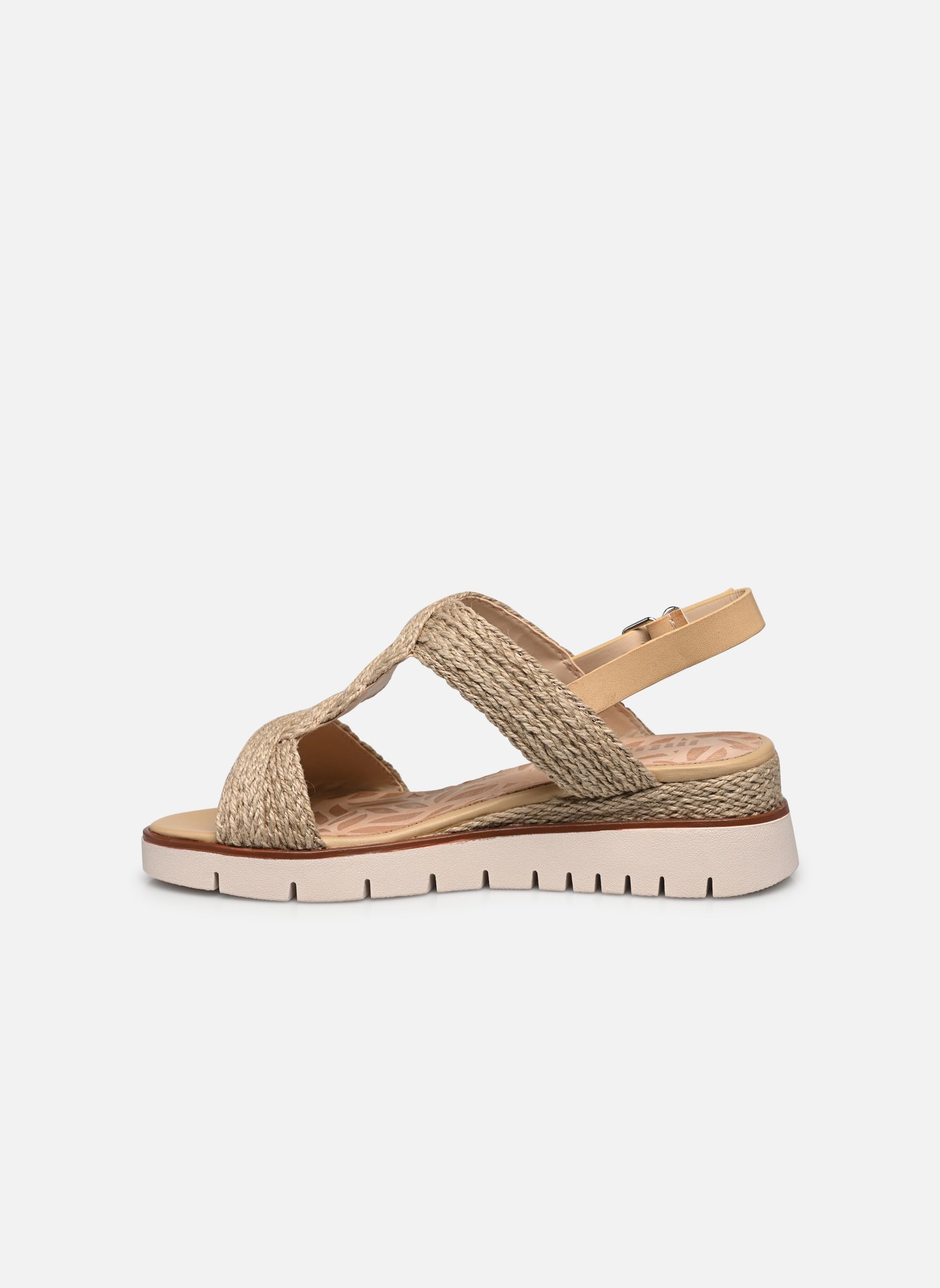 Sandalias y plataformas de cuña KLEIN 53369 mujer beige MTNG Sandalias y plataformas de cuña KLEIN 53369 mujer beige THREAD BRAID NATURAL