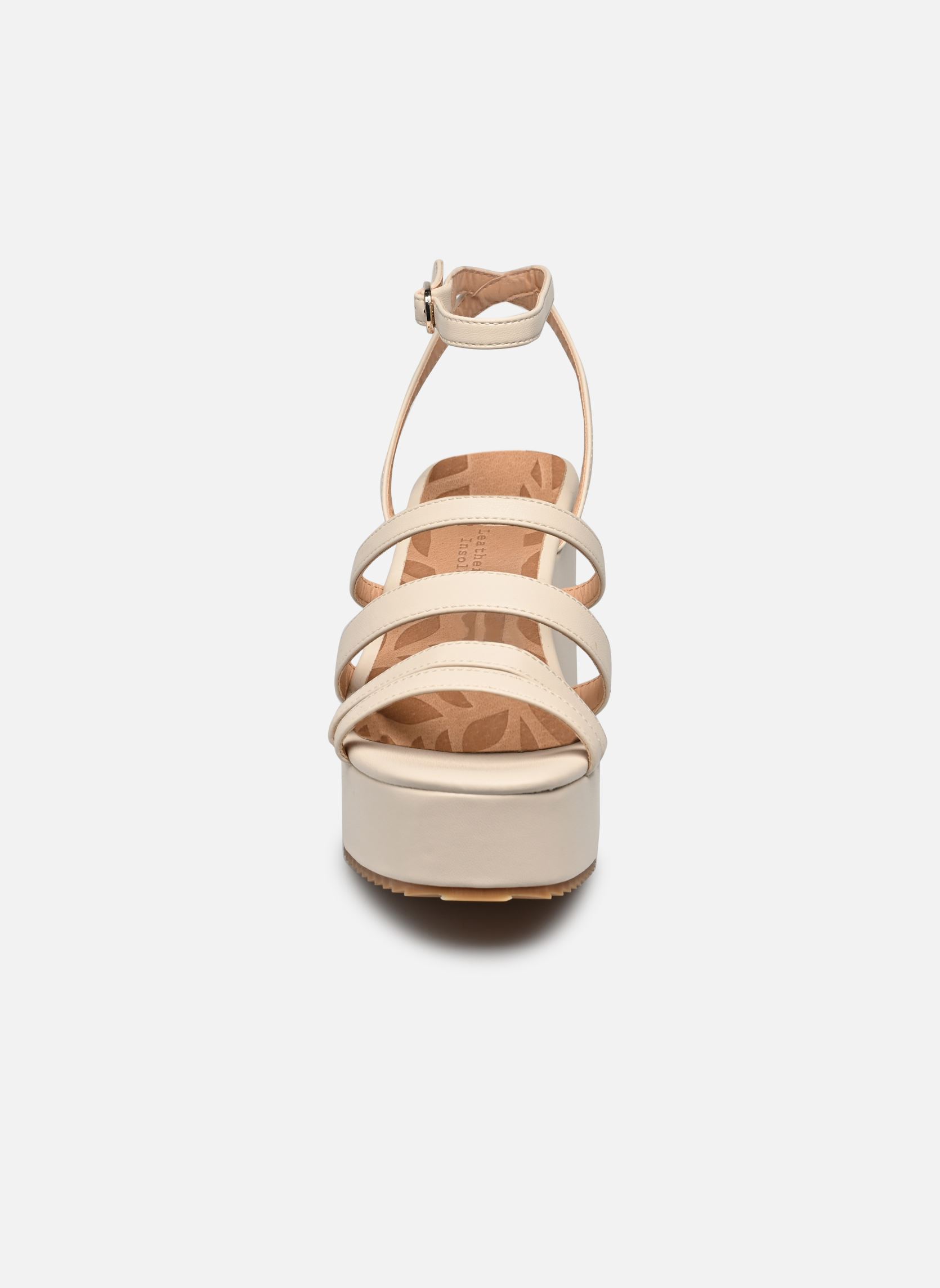 Keil- und Plateausandalen LOU 53410 damen weiß MTNG Keil- und Plateausandalen LOU 53410 damen weiß GUANSHUN CREMA