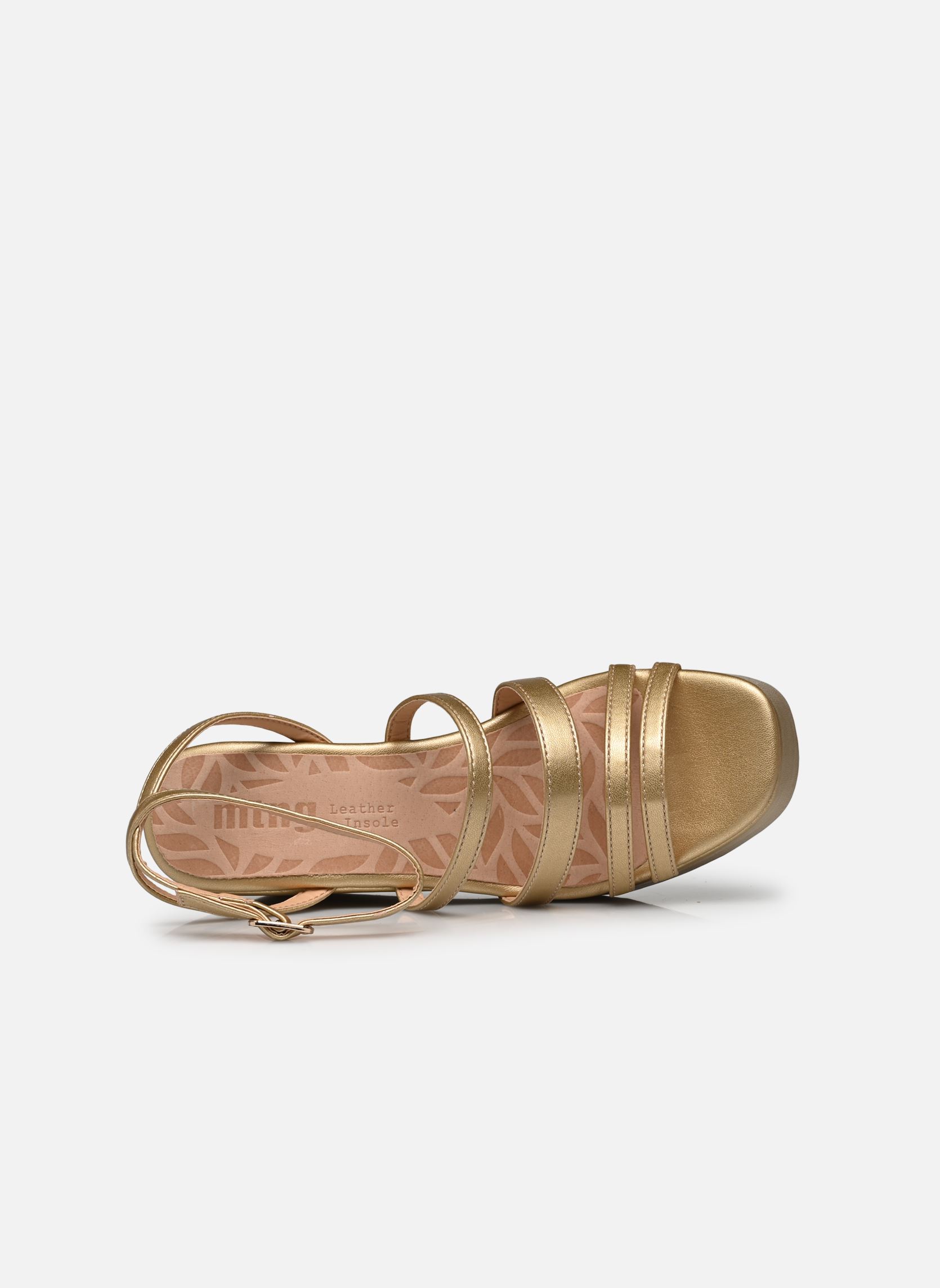 Sandali con zeppa e plateau LOU 53410 donna oro e bronzo MTNG Sandali con zeppa e plateau LOU 53410 donna oro e bronzo GUANSHUN CHAMPAGNE