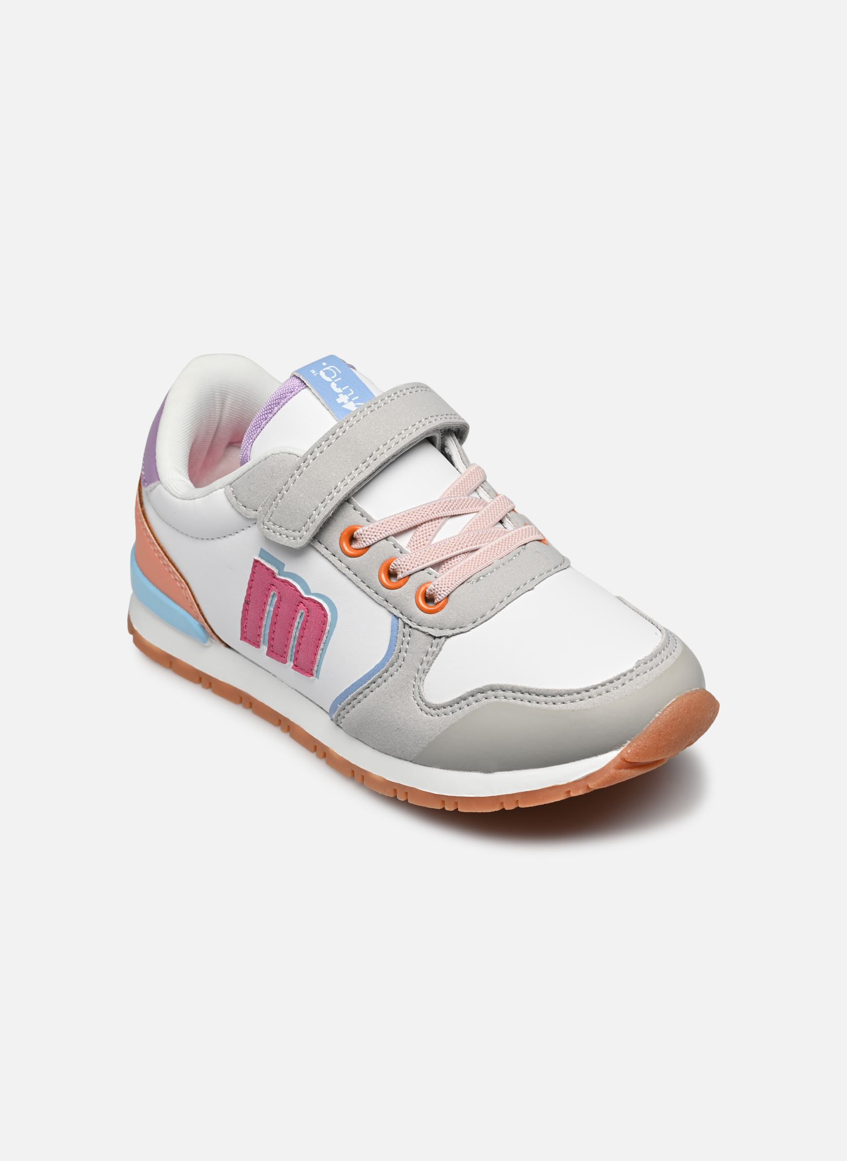 Baskets basses MENTA 48463V fille multicolore MTNG Baskets basses MENTA 48463V fille multicolore MANTY OFF WHITE / ACTION PU BL