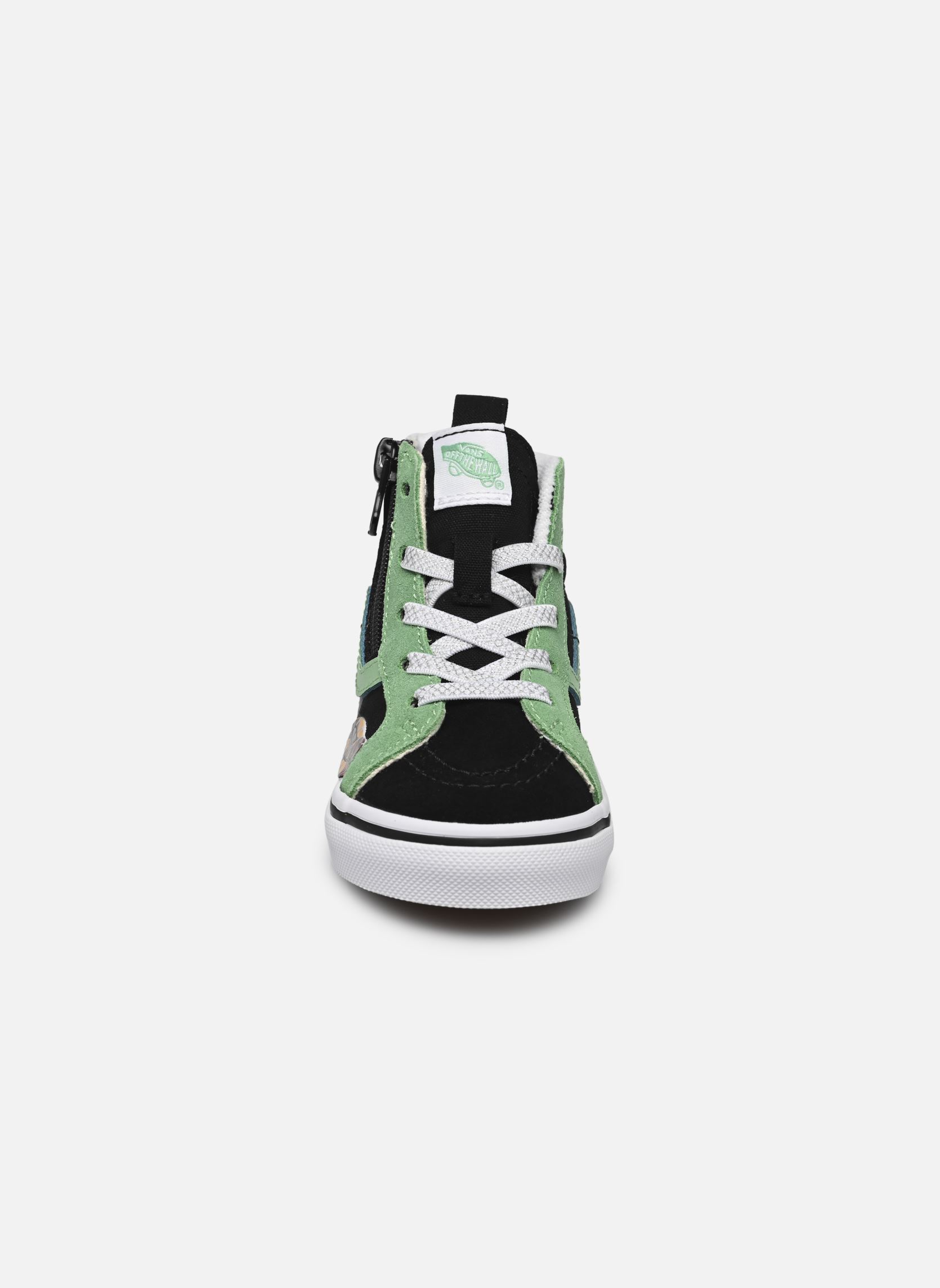 Baskets basses SK8-Hi Reissue Side Zip Snake garçon vert Vans Baskets basses SK8-Hi Reissue Side Zip Snake garçon vert GREEN/BLACK