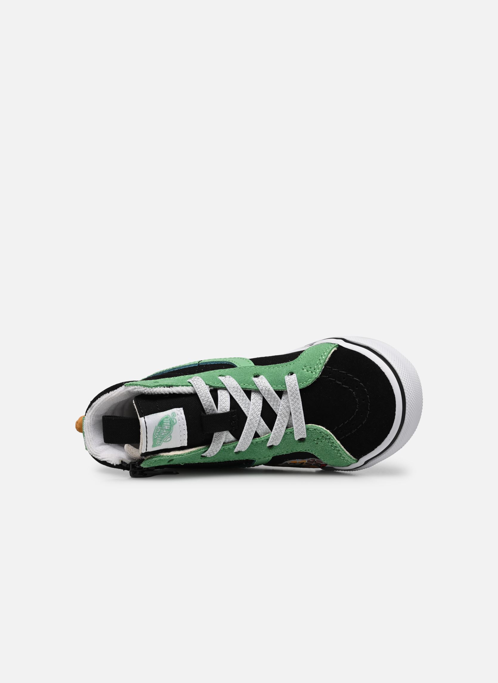 Baskets basses SK8-Hi Reissue Side Zip Snake garçon vert Vans Baskets basses SK8-Hi Reissue Side Zip Snake garçon vert GREEN/BLACK