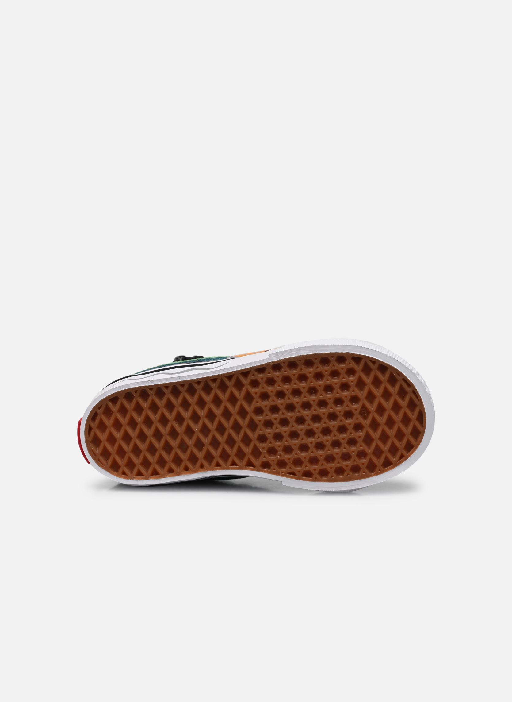 Baskets basses SK8-Hi Reissue Side Zip Snake garçon vert Vans Baskets basses SK8-Hi Reissue Side Zip Snake garçon vert GREEN/BLACK