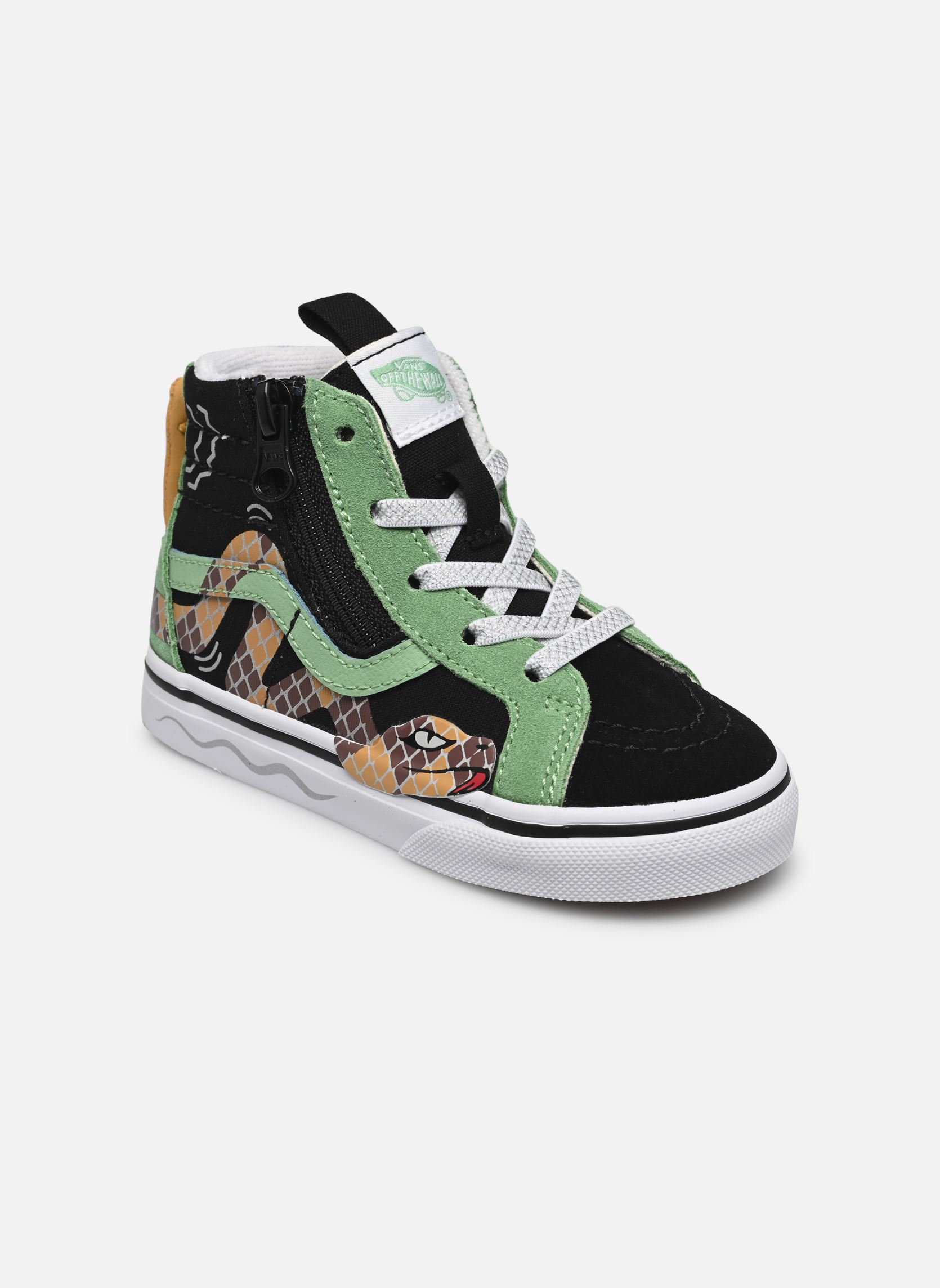 Baskets Vans SK8-Hi Reissue Side Zip Snake pour Enfant Baskets Vans SK8-Hi Reissue Side Zip Snake pour Enfant