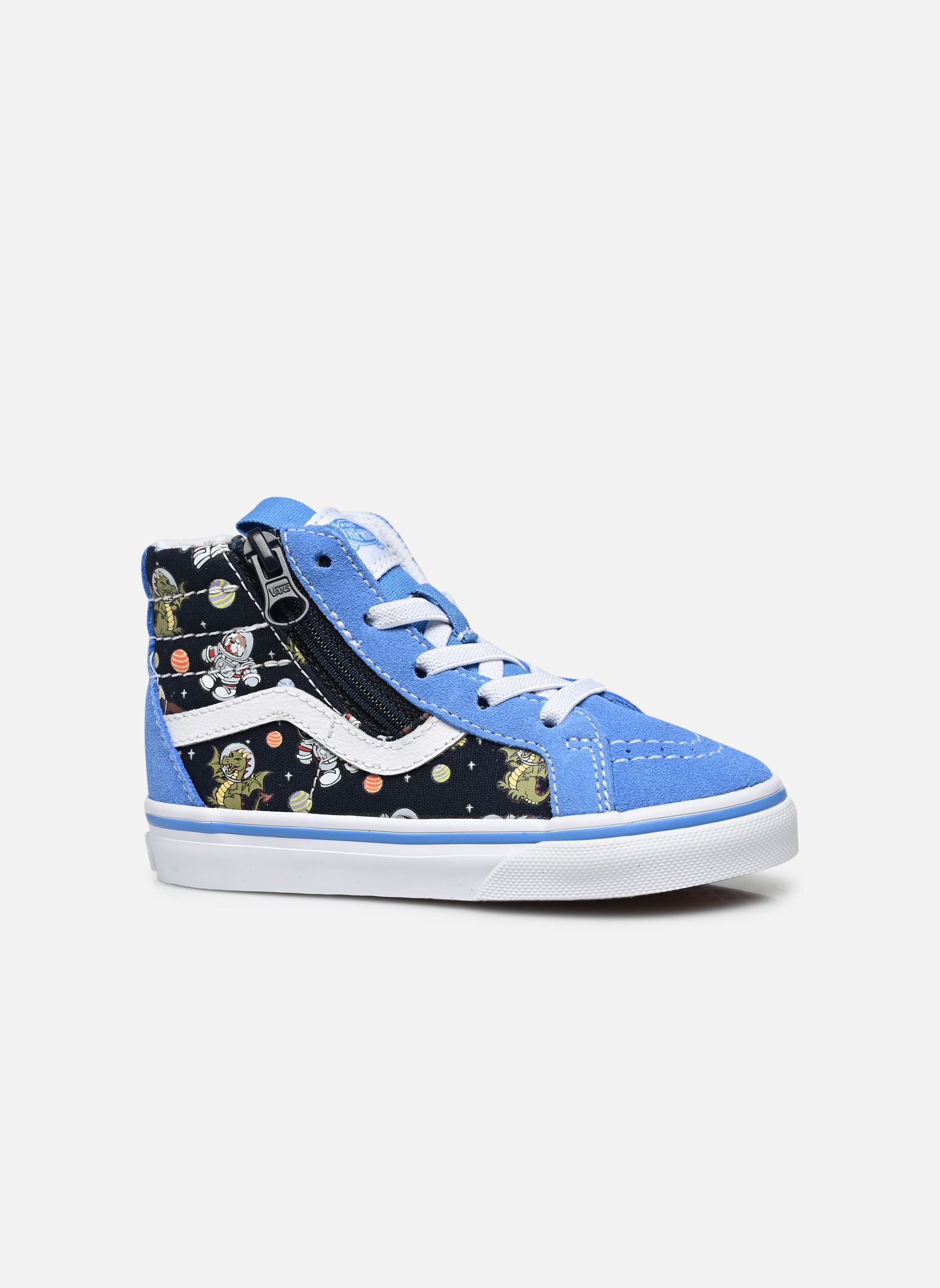 Niedrige Sneaker SK8-Hi Reissue Side Zip jungen schwarz Vans Niedrige Sneaker SK8-Hi Reissue Side Zip jungen schwarz BLACK/BLUE