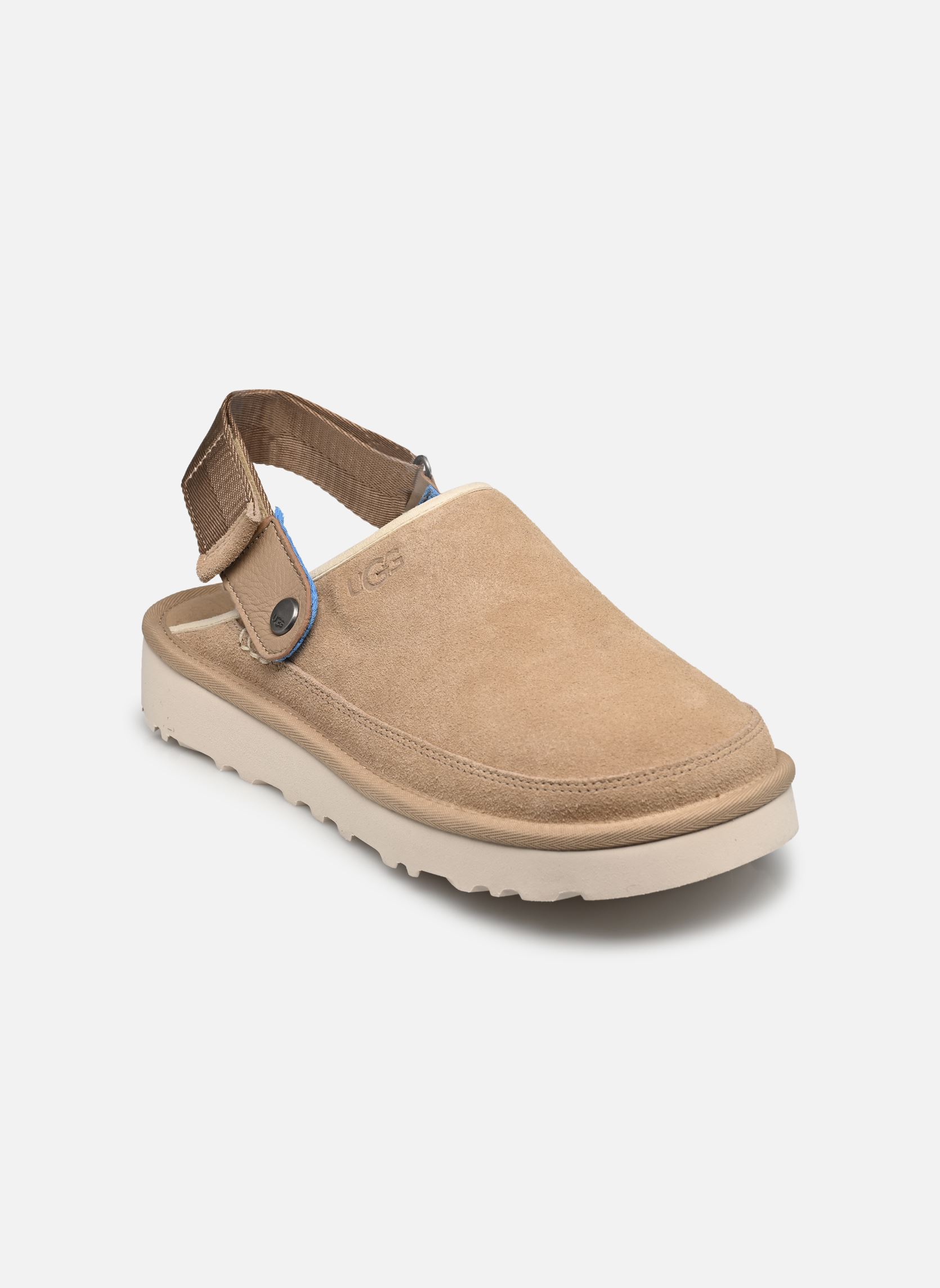 Sandales UGG Sabot Goldencoast en daim couleur sable - vue 3