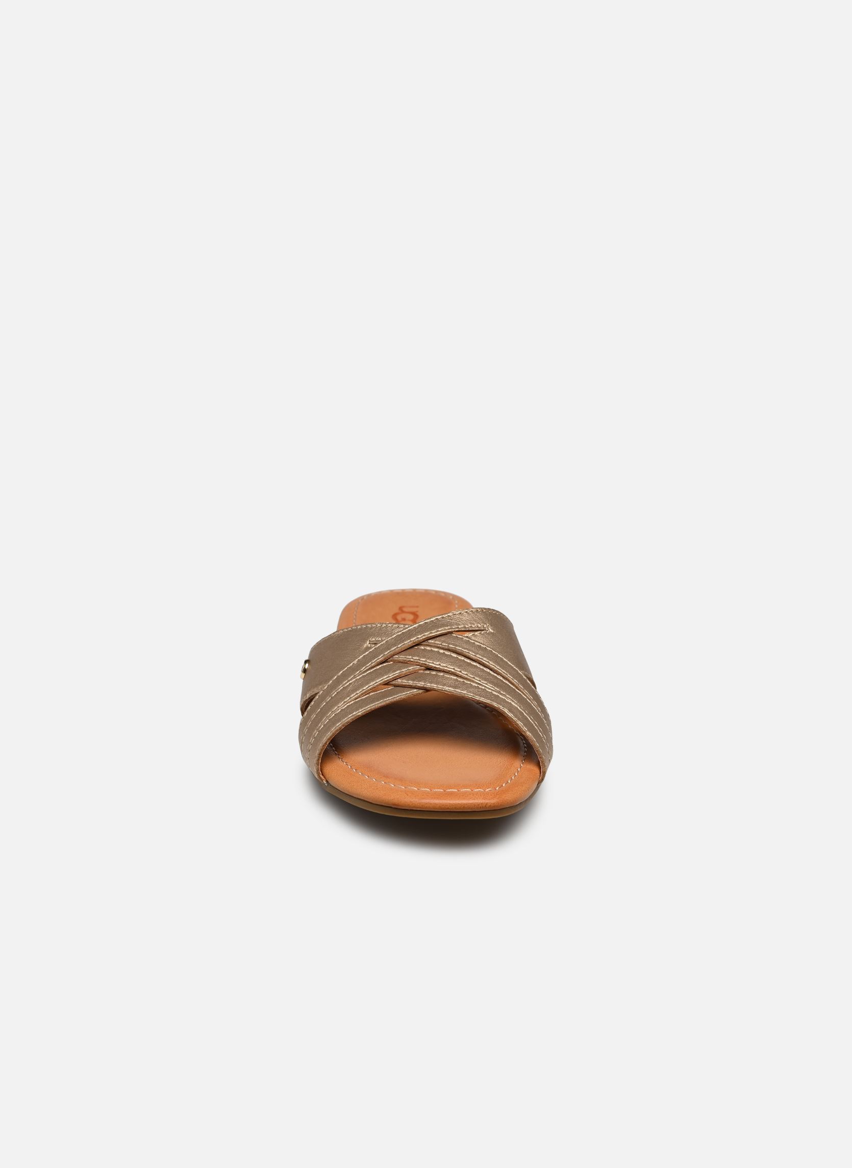Pantoletten W KENLEIGH SLIDE damen gold und bronze UGG Pantoletten W KENLEIGH SLIDE damen gold und bronze GOLD METALLIC