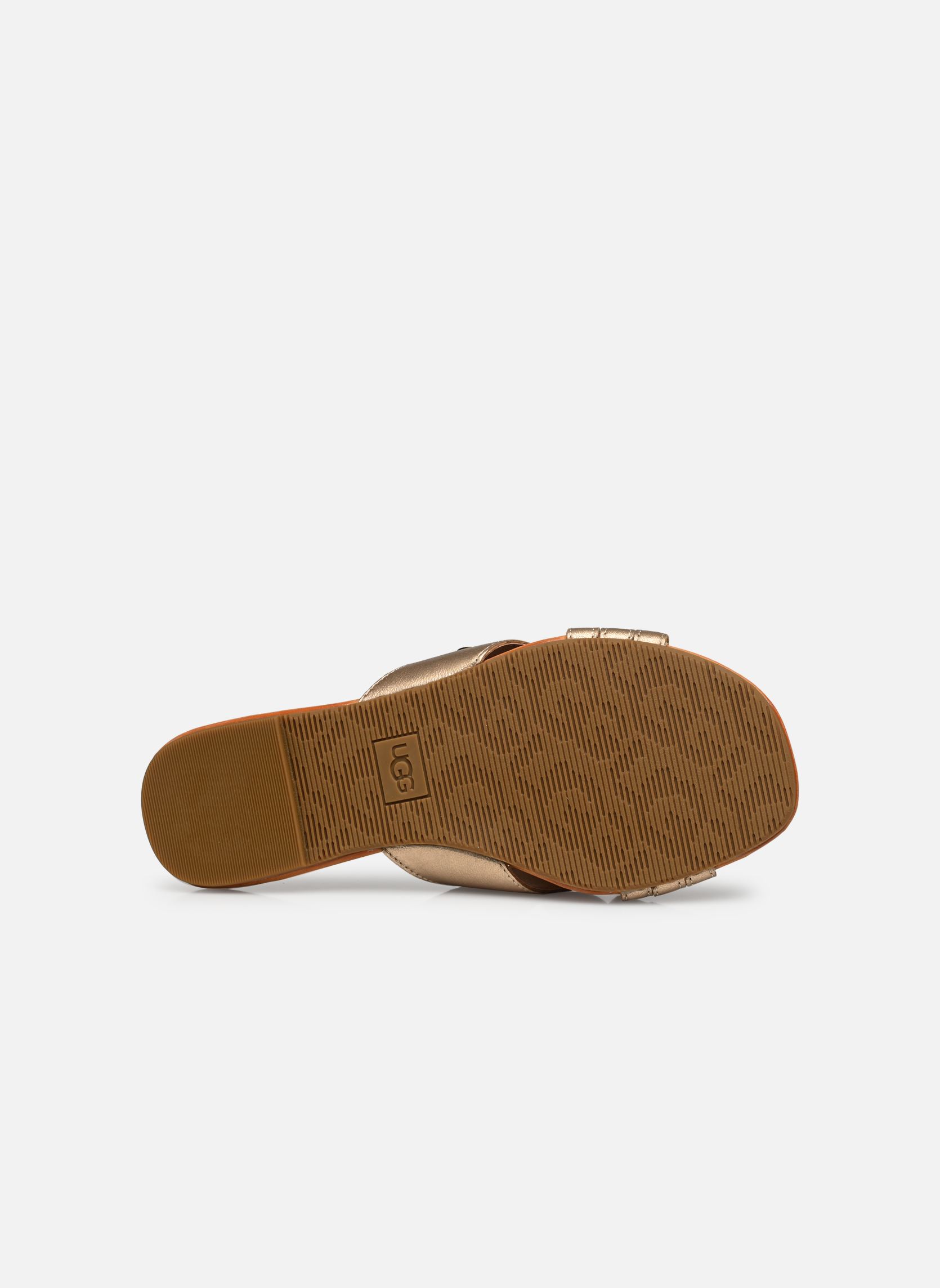 Pantoletten W KENLEIGH SLIDE damen gold und bronze UGG Pantoletten W KENLEIGH SLIDE damen gold und bronze GOLD METALLIC