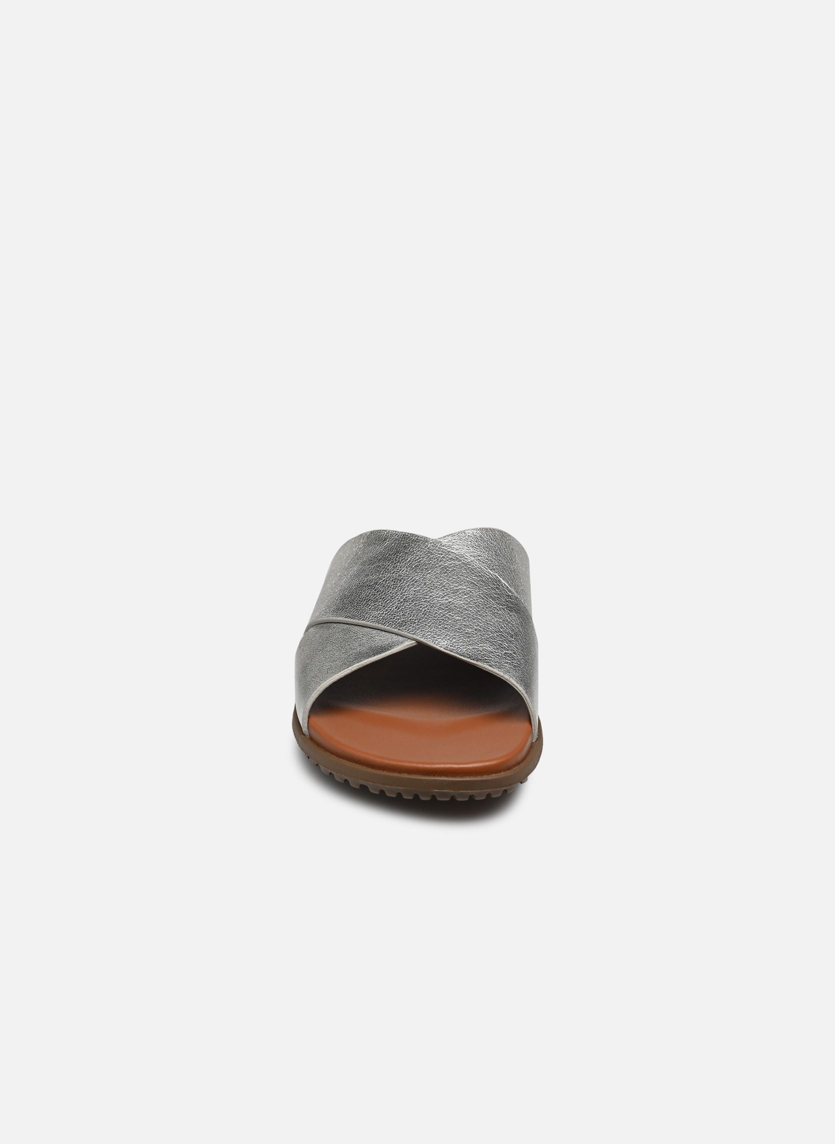Muilen W SOLIVAN CROSSBAND dames zilver UGG Muilen W SOLIVAN CROSSBAND dames zilver SILVER METALLIC