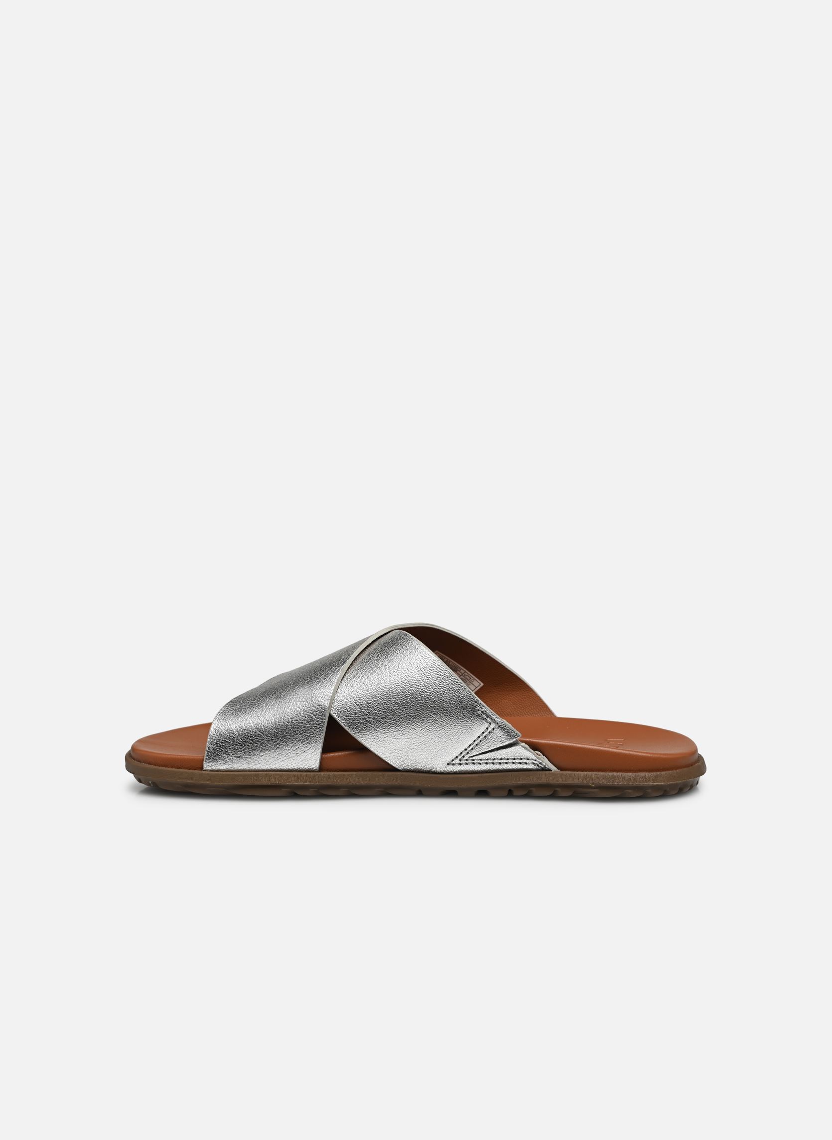Muilen W SOLIVAN CROSSBAND dames zilver UGG Muilen W SOLIVAN CROSSBAND dames zilver SILVER METALLIC