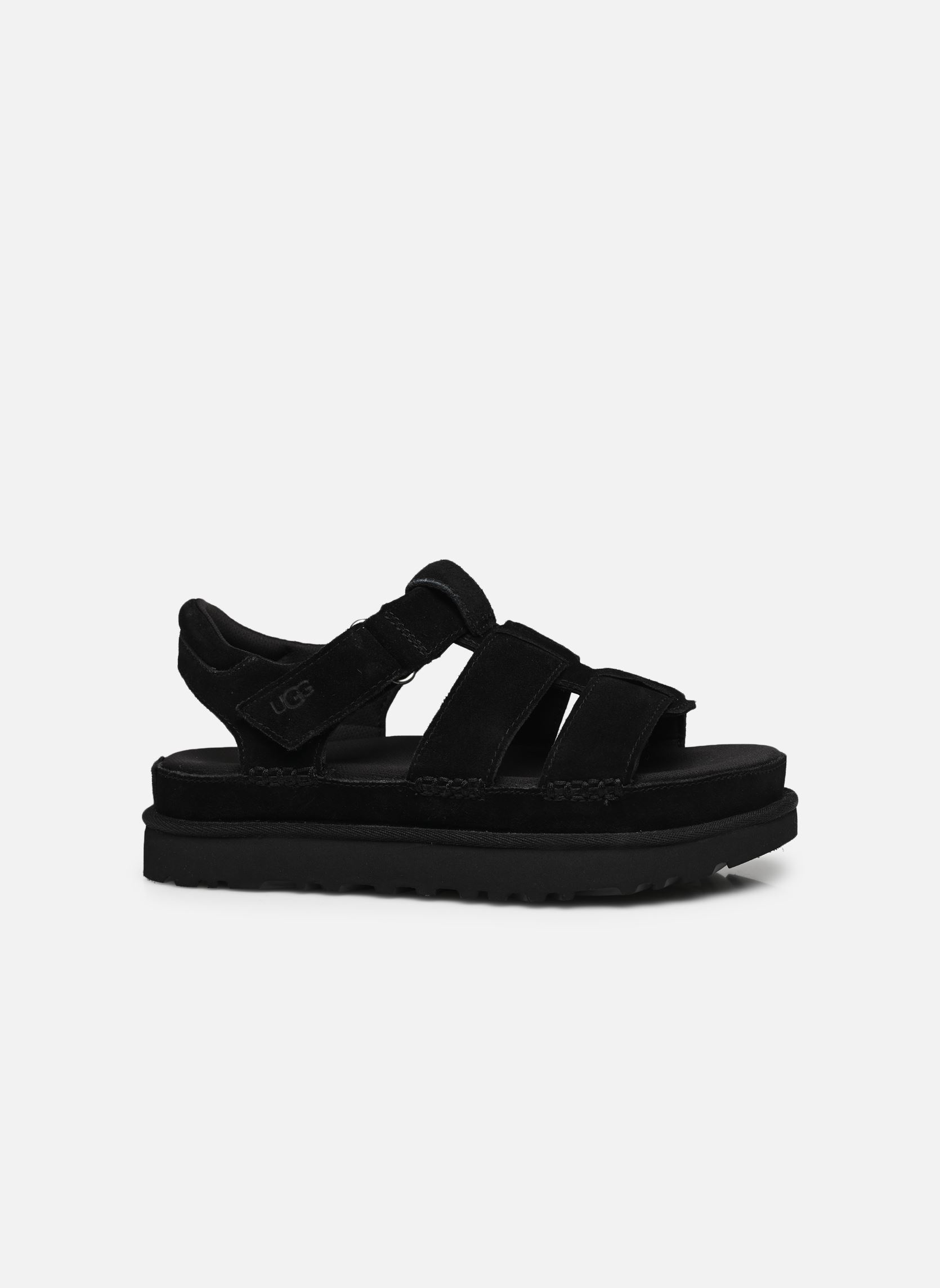 Sandalias y plataformas de cuña W Goldenstar Strap mujer negro UGG Sandalias y plataformas de cuña W Goldenstar Strap mujer negro BLACK
