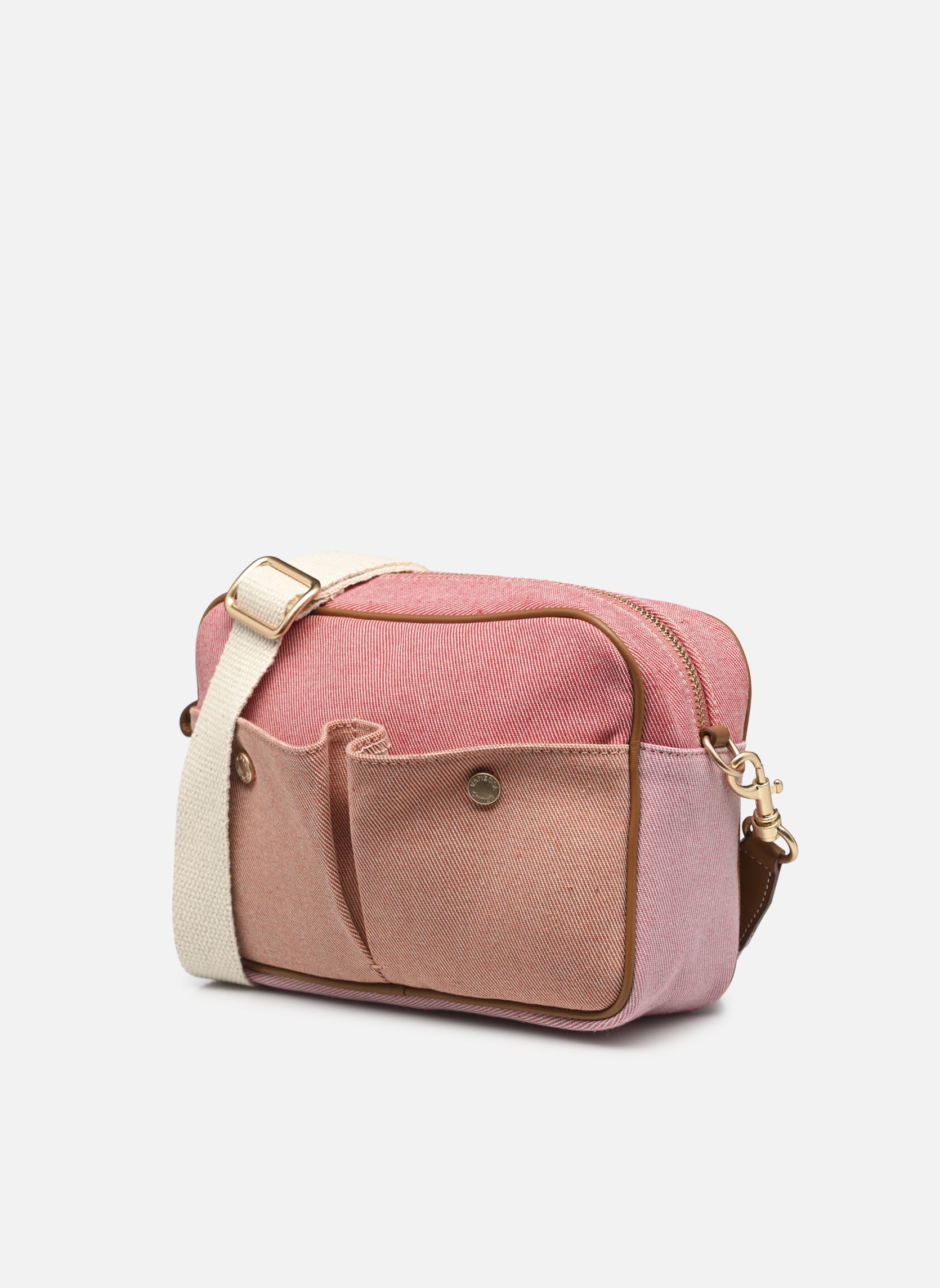 Umhängetaschen Camera Bag Multipoches En Toile De Coton damen mehrfarbig Vanessa Bruno Umhängetaschen Camera Bag Multipoches En Toile De Coton damen mehrfarbig MULTICO/ROSE