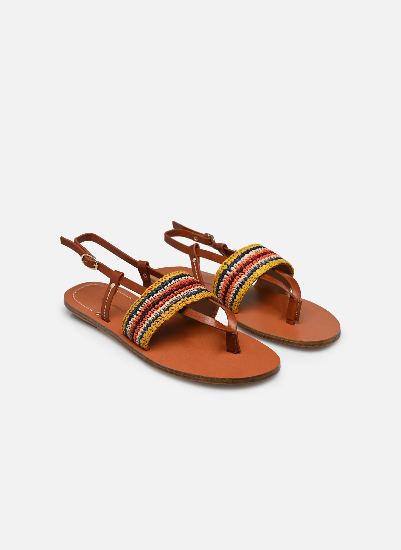 Sandales Sandales Plates femme multicolore Vanessa Bruno Sandales Sandales Plates femme multicolore MULTICOLORE